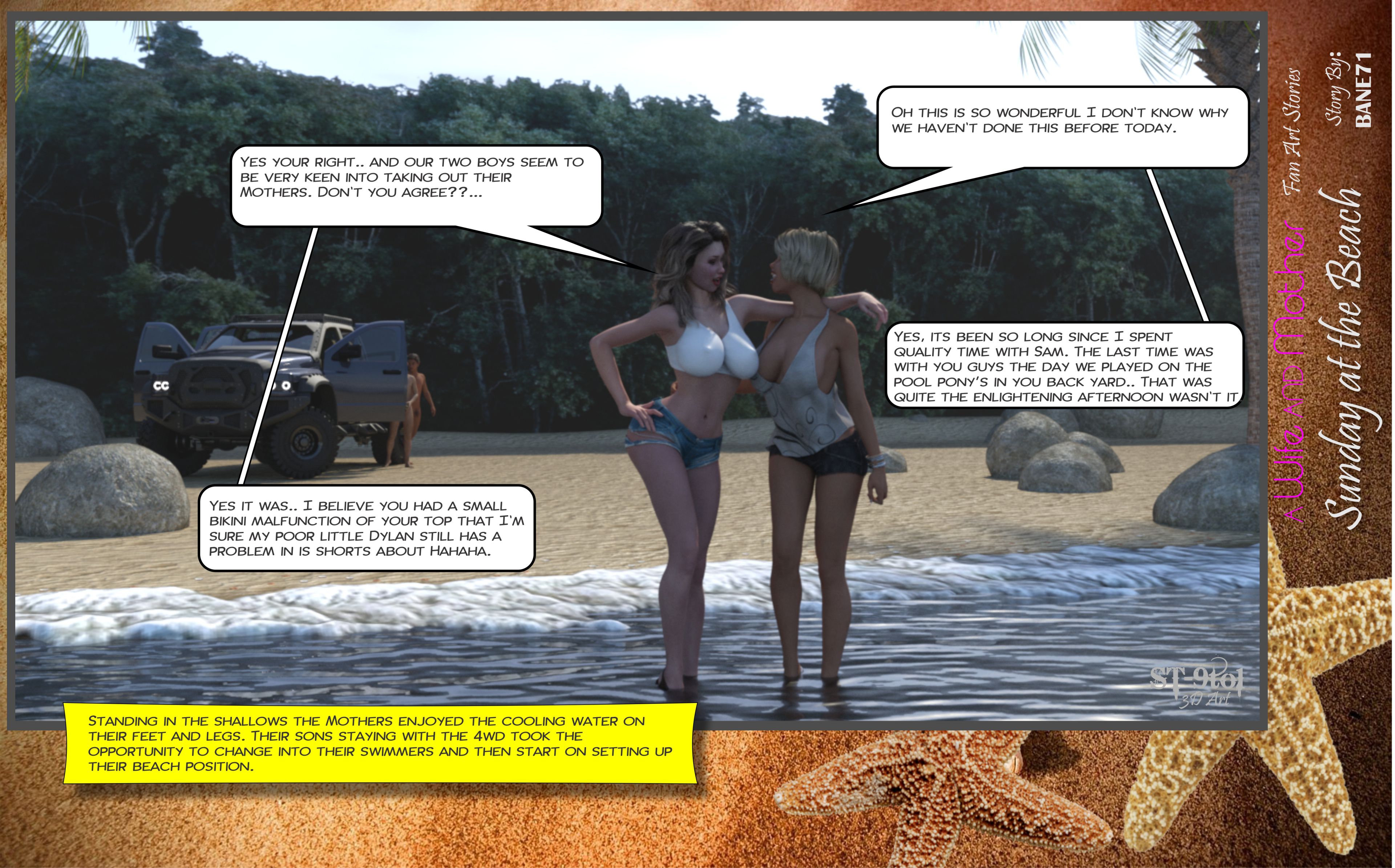 Fan Art Stories [ST-9Pol | ST9to1] 2 . Sunday On The Beach - [ST-9Pol] – page 37
