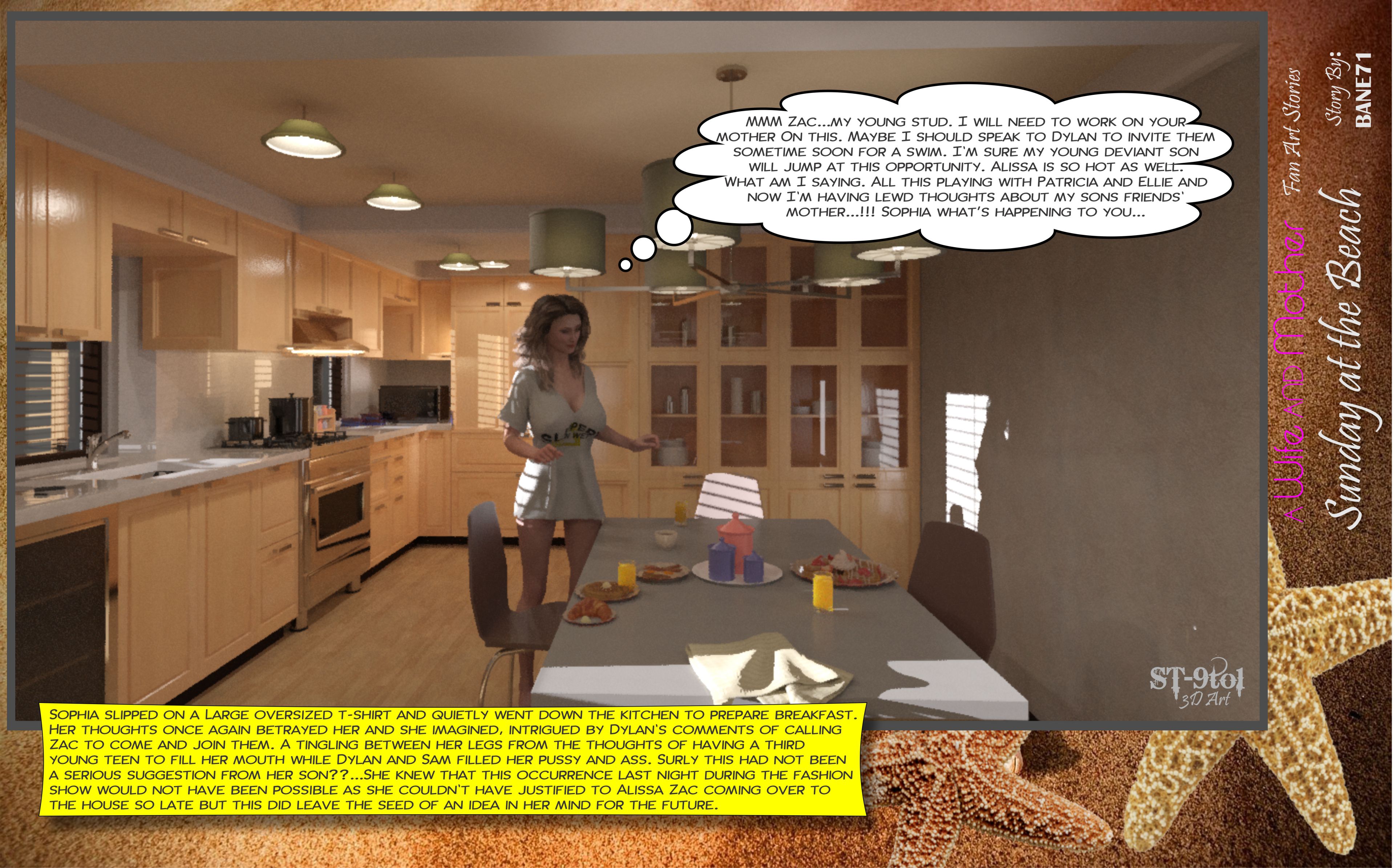 Fan Art Stories [ST-9Pol | ST9to1] 2 . Sunday On The Beach - [ST-9Pol] – page 5