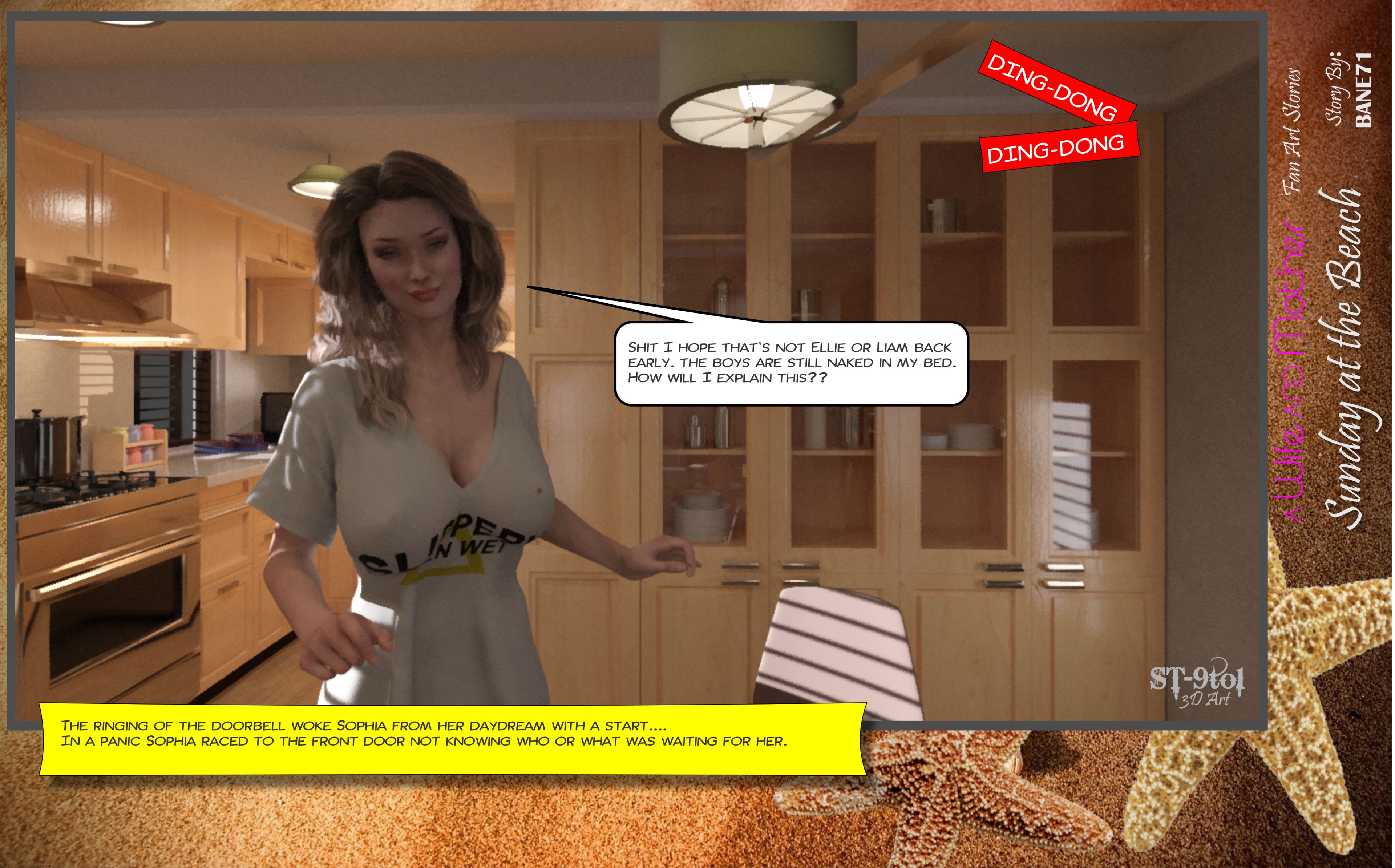 Fan Art Stories [ST-9Pol | ST9to1] 2 . Sunday On The Beach - [ST-9Pol] – page 6