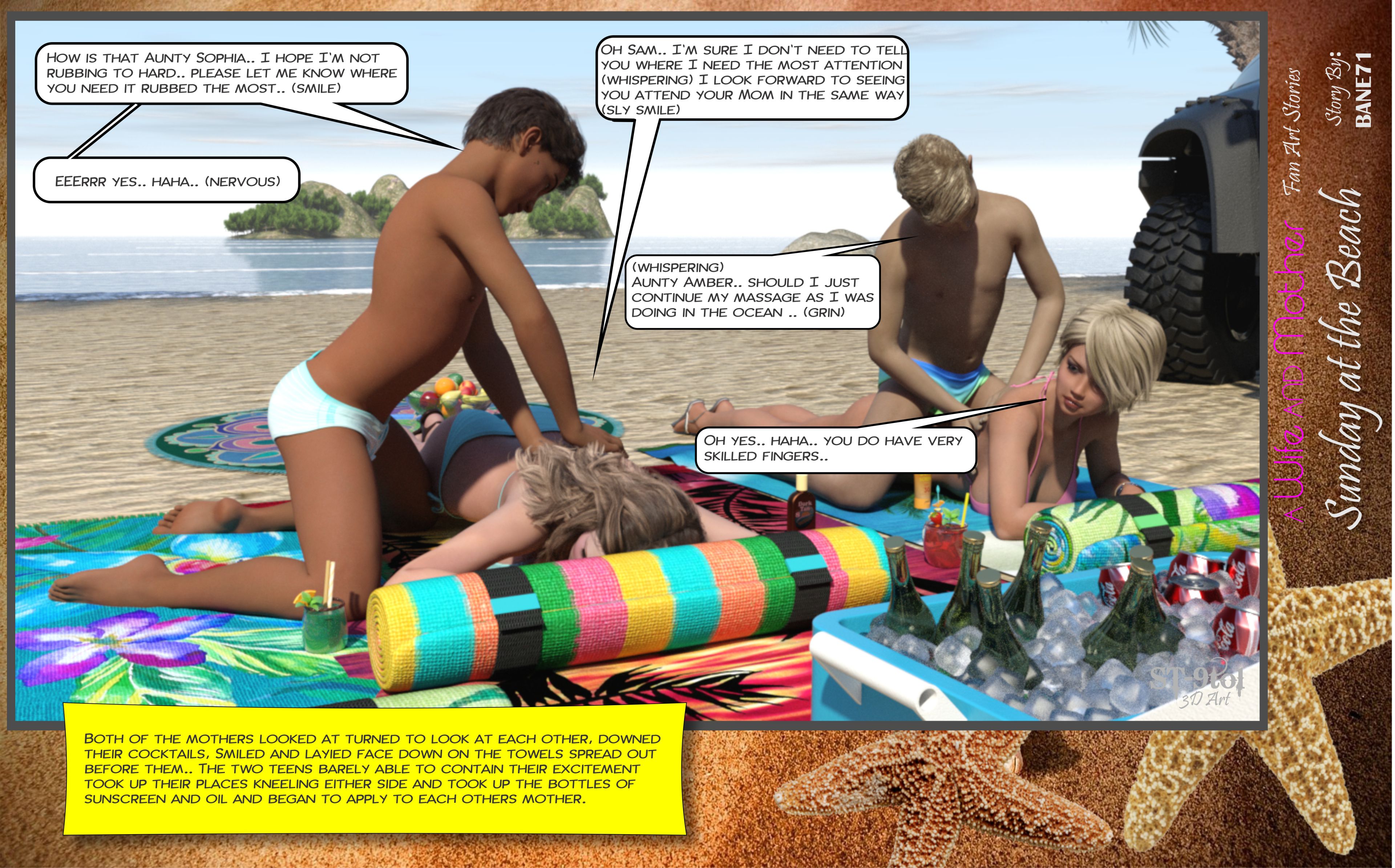 Fan Art Stories [ST-9Pol | ST9to1] 2 . Sunday On The Beach - [ST-9Pol] – page 65