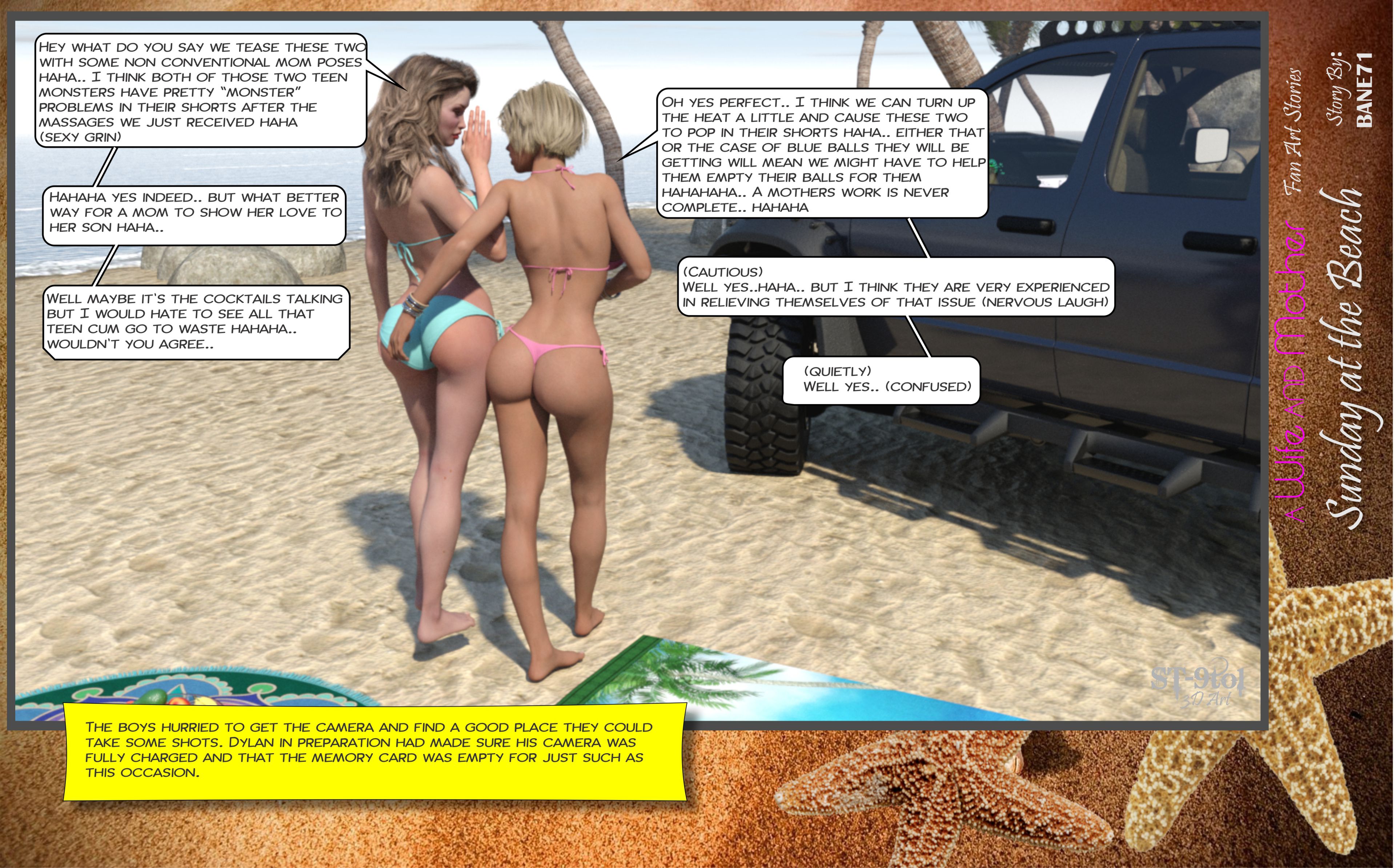 Fan Art Stories [ST-9Pol | ST9to1] 2 . Sunday On The Beach - [ST-9Pol] – page 71