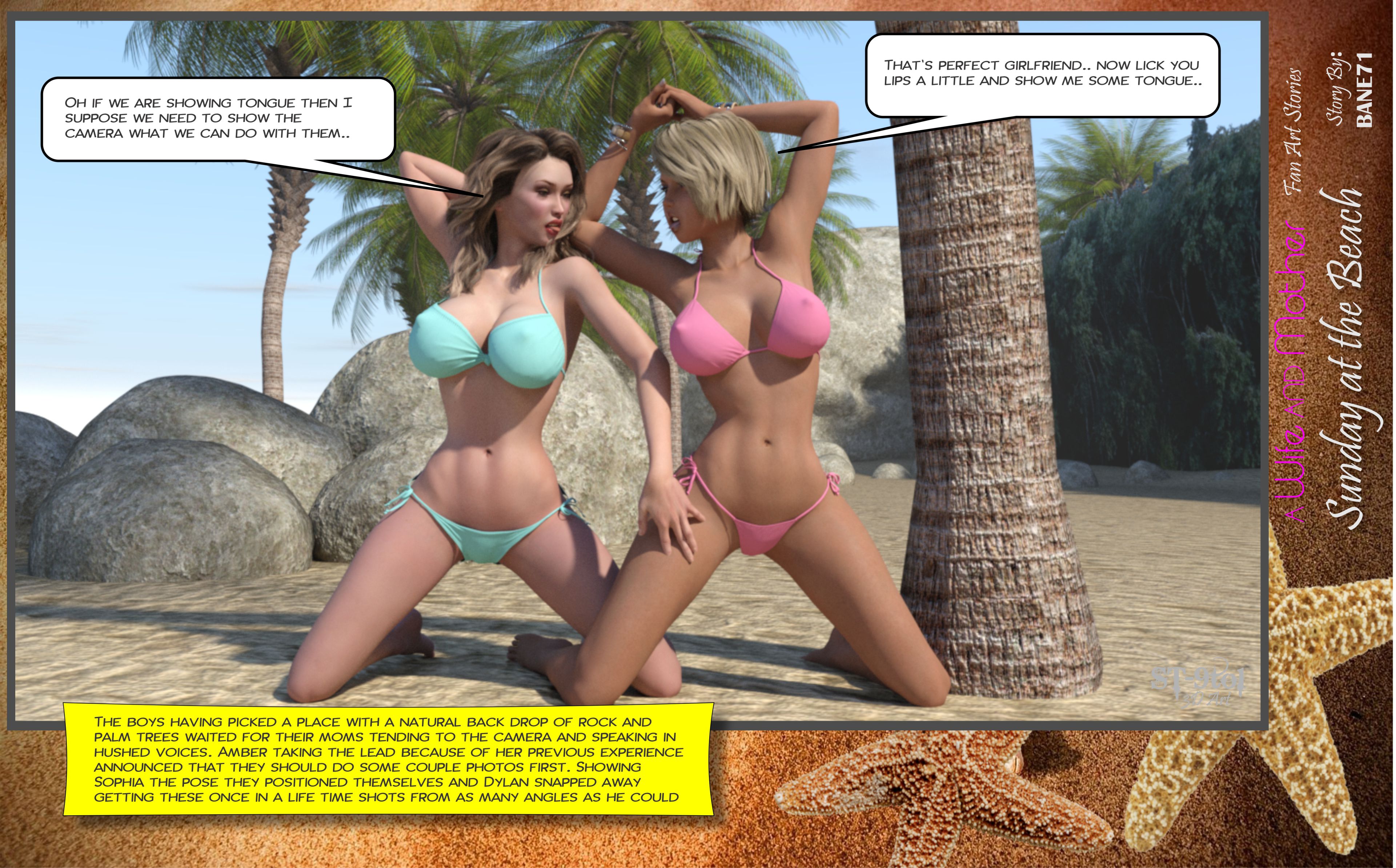 Fan Art Stories [ST-9Pol | ST9to1] 2 . Sunday On The Beach - [ST-9Pol] – page 73