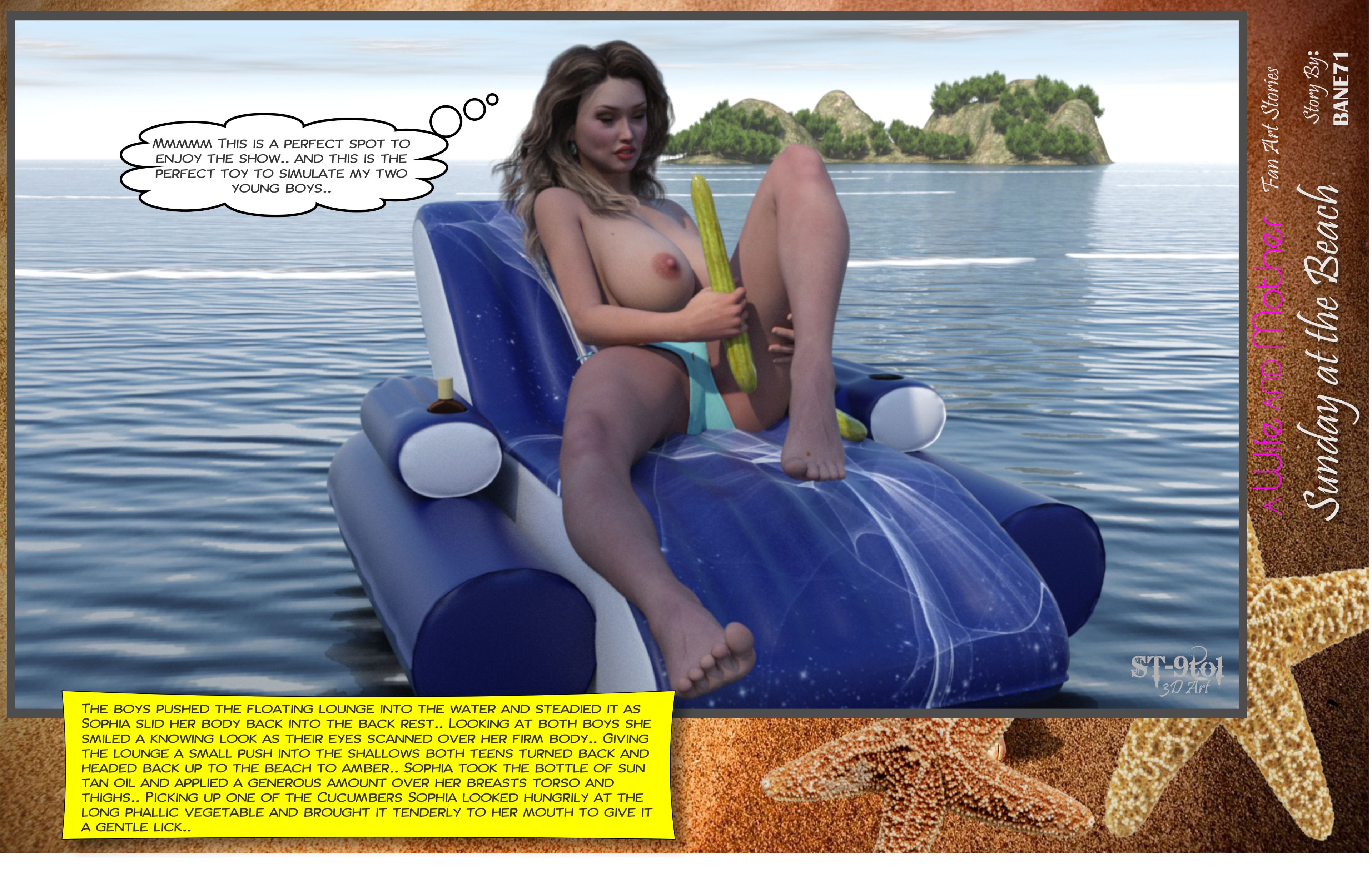 Fan Art Stories [ST-9Pol | ST9to1] 2 . Sunday On The Beach - [ST-9Pol] – page 86