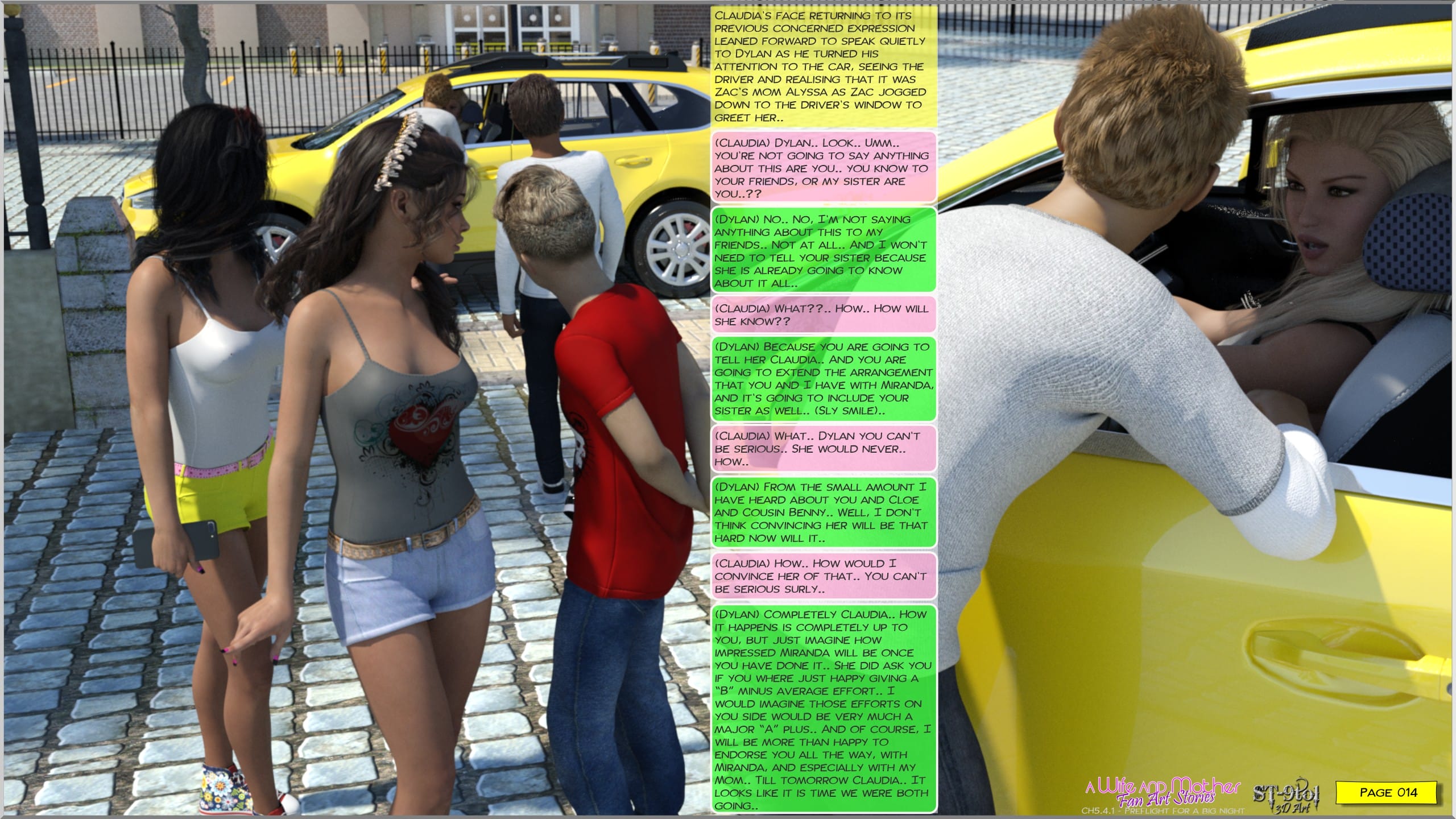 Fan Art Stories [ST-9Pol | ST9to1] 5.4.1 . Preflight For A Big Night - [ST-9Pol | ST9to1] – page 14