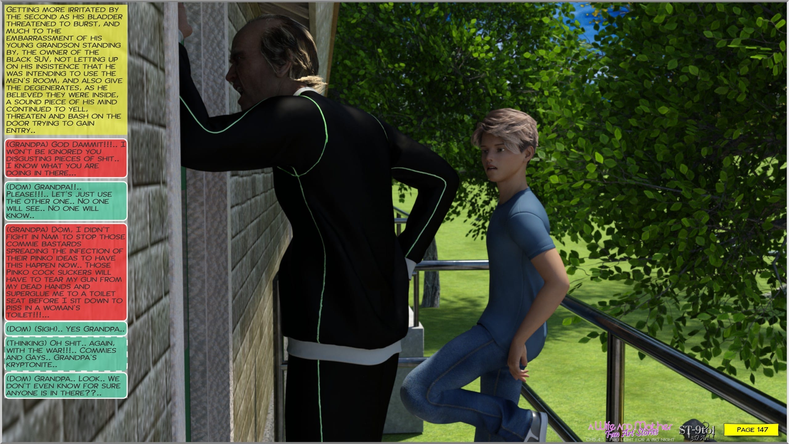 Fan Art Stories [ST-9Pol | ST9to1] 5.4.1 . Preflight For A Big Night - [ST-9Pol | ST9to1] – page 147