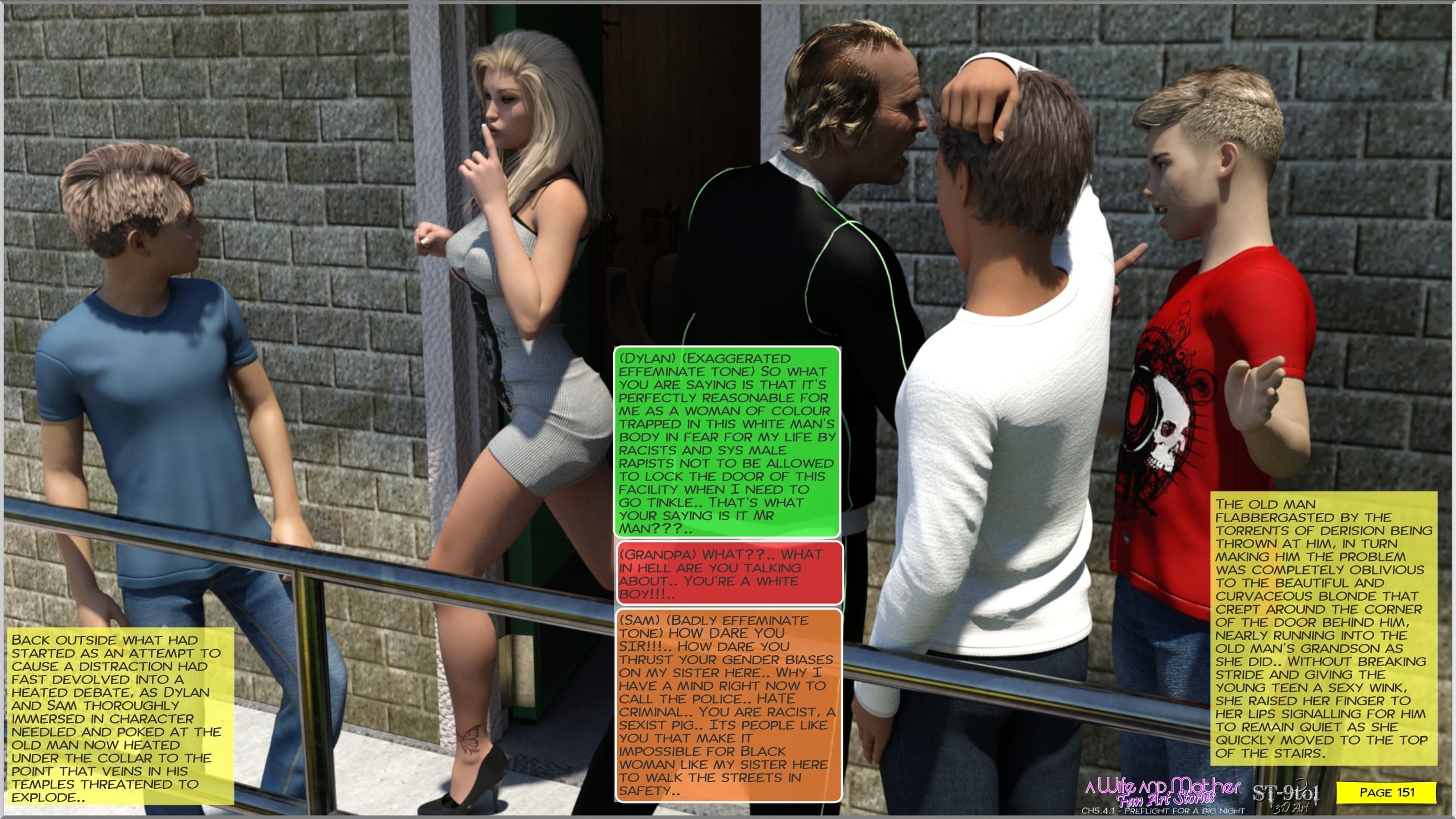 Fan Art Stories [ST-9Pol | ST9to1] 5.4.1 . Preflight For A Big Night - [ST-9Pol | ST9to1] – page 151