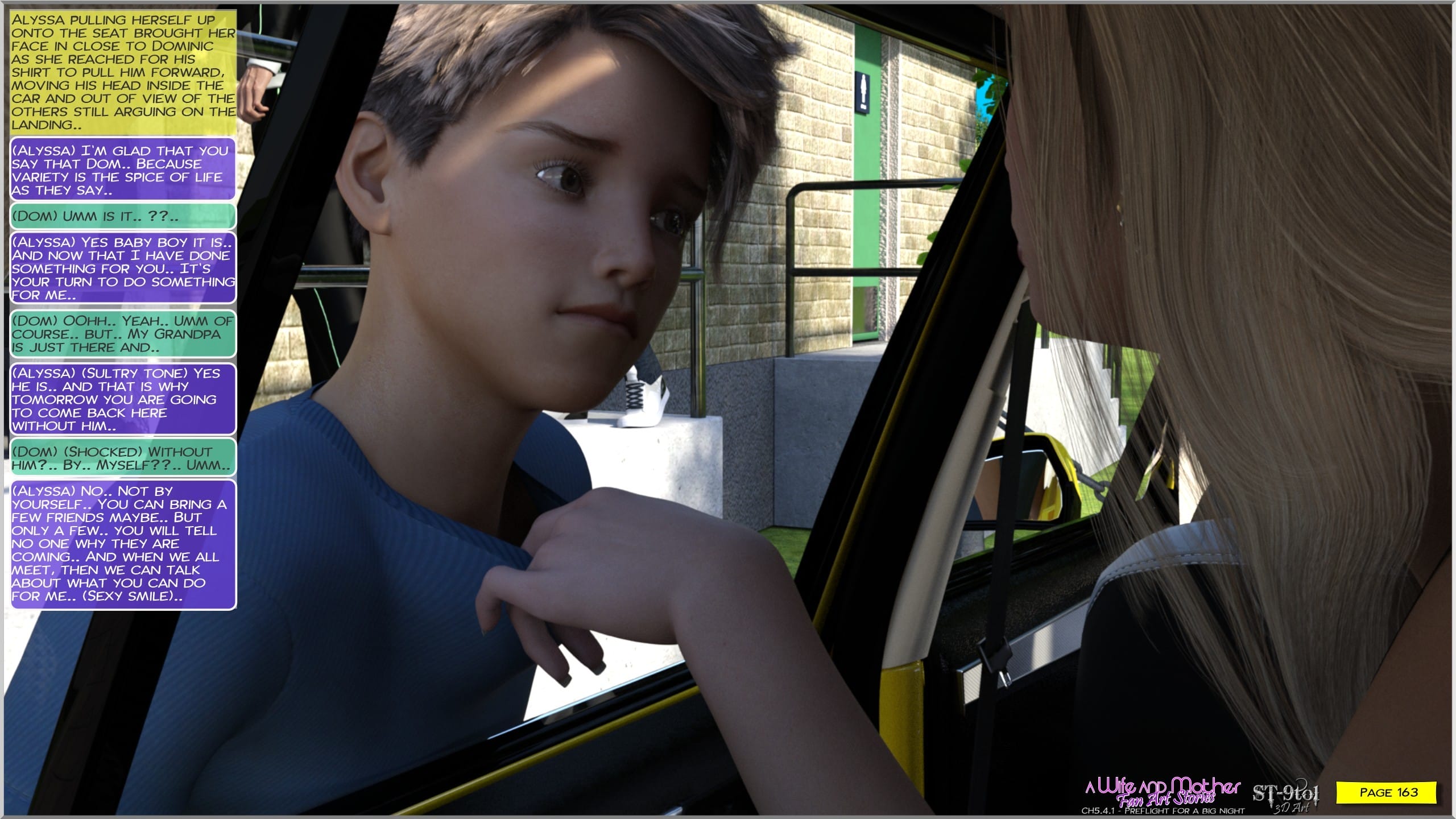 Fan Art Stories [ST-9Pol | ST9to1] 5.4.1 . Preflight For A Big Night - [ST-9Pol | ST9to1] – page 163