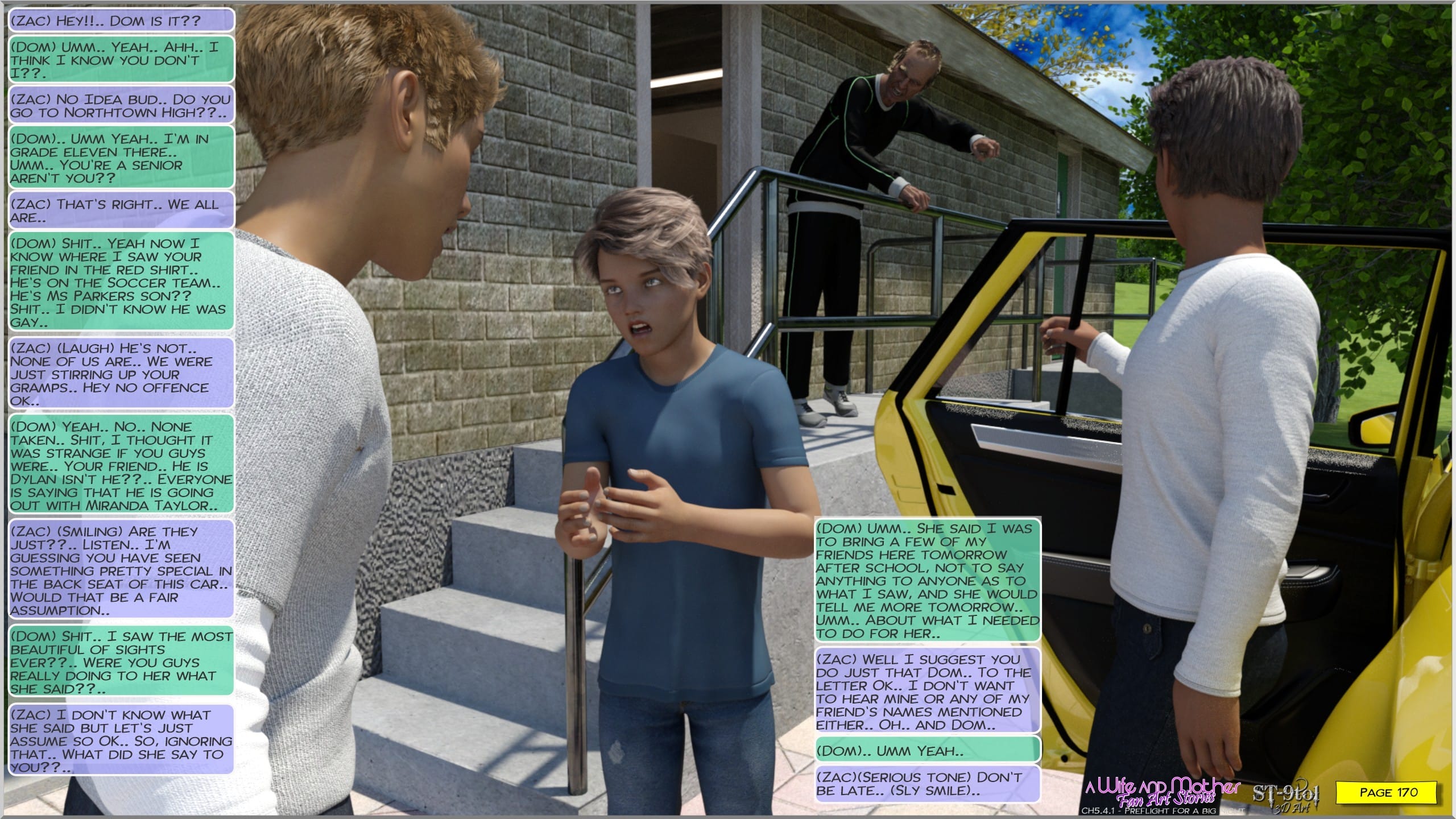 Fan Art Stories [ST-9Pol | ST9to1] 5.4.1 . Preflight For A Big Night - [ST-9Pol | ST9to1] – page 170