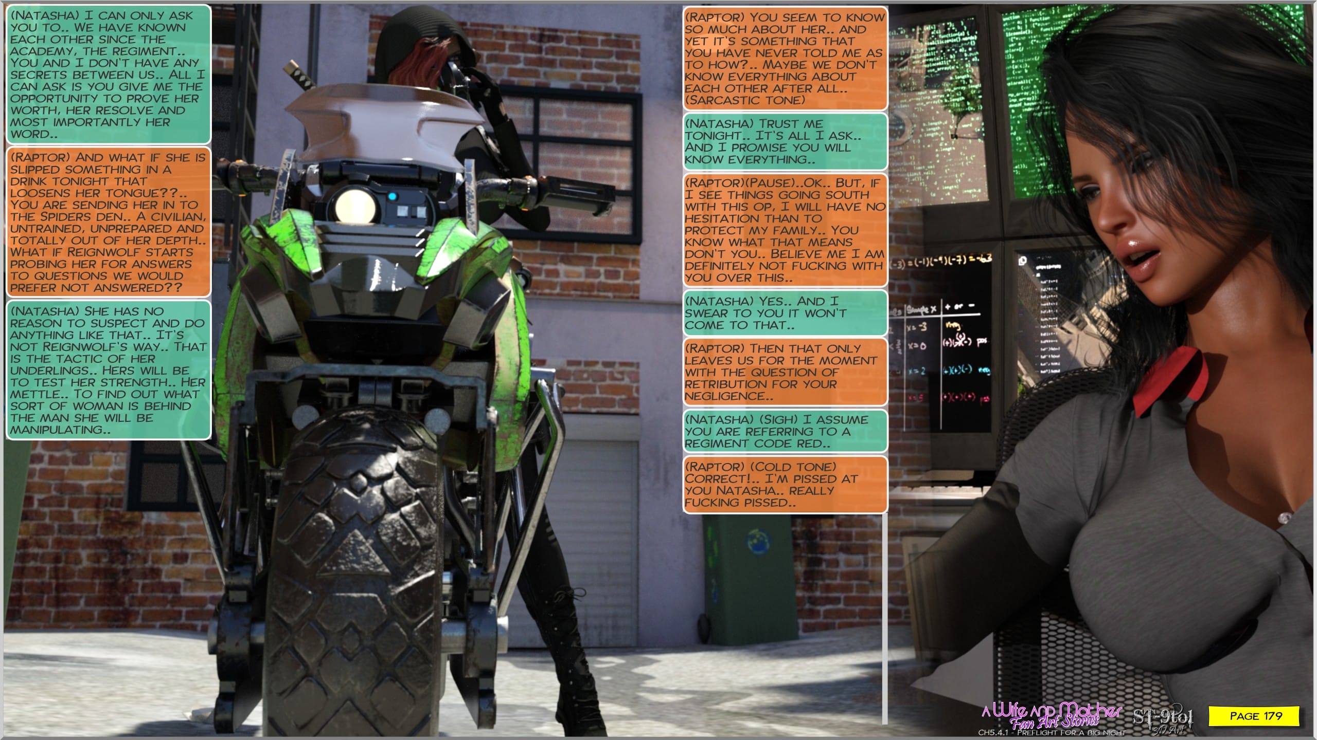 Fan Art Stories [ST-9Pol | ST9to1] 5.4.1 . Preflight For A Big Night - [ST-9Pol | ST9to1] – page 179