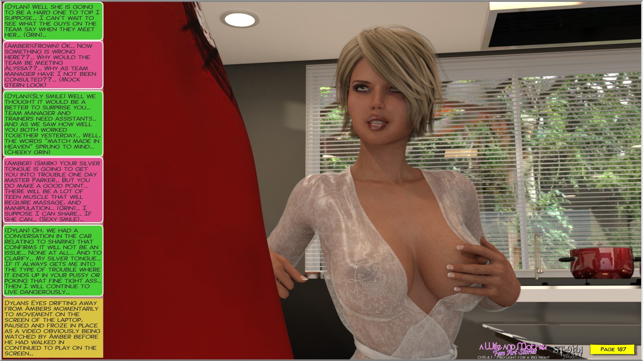 Fan Art Stories [ST-9Pol | ST9to1] 5.4.1 . Preflight For A Big Night - [ST-9Pol | ST9to1] – page 187