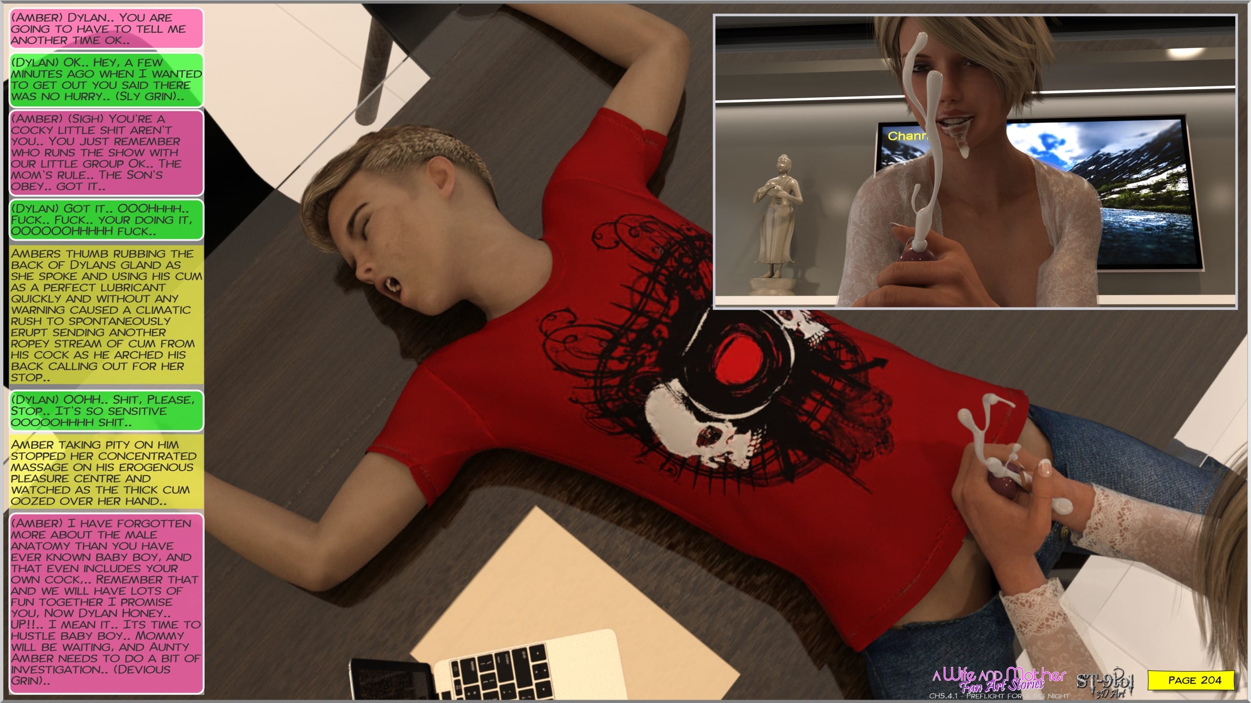 Fan Art Stories [ST-9Pol | ST9to1] 5.4.1 . Preflight For A Big Night - [ST-9Pol | ST9to1] – page 204