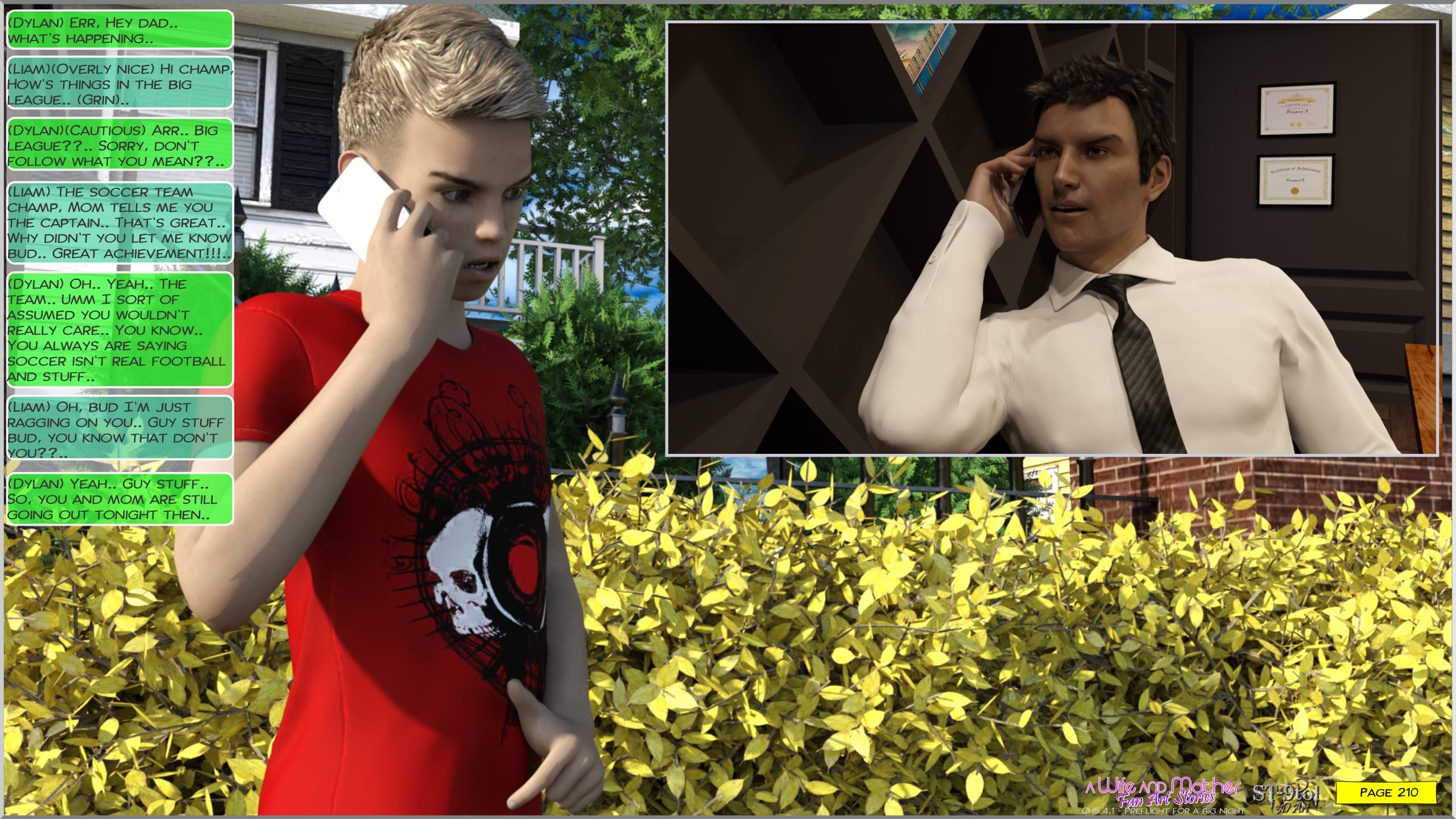Fan Art Stories [ST-9Pol | ST9to1] 5.4.1 . Preflight For A Big Night - [ST-9Pol | ST9to1] – page 210