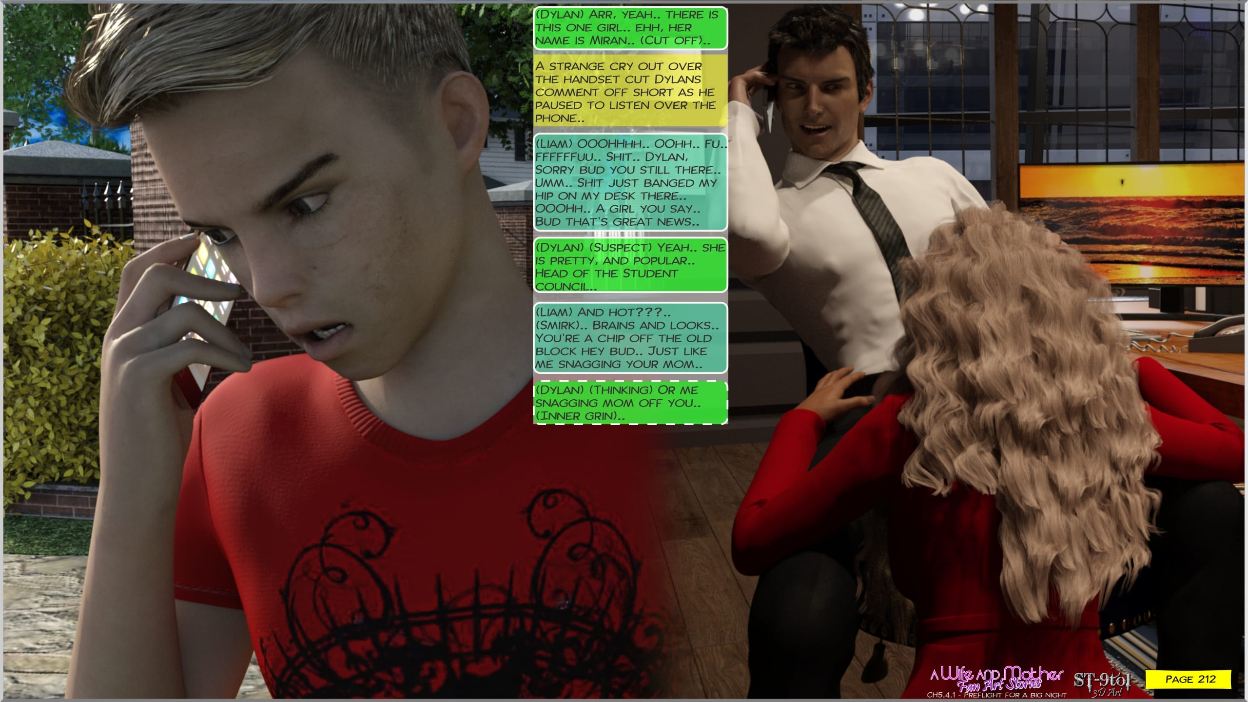 Fan Art Stories [ST-9Pol | ST9to1] 5.4.1 . Preflight For A Big Night - [ST-9Pol | ST9to1] – page 212