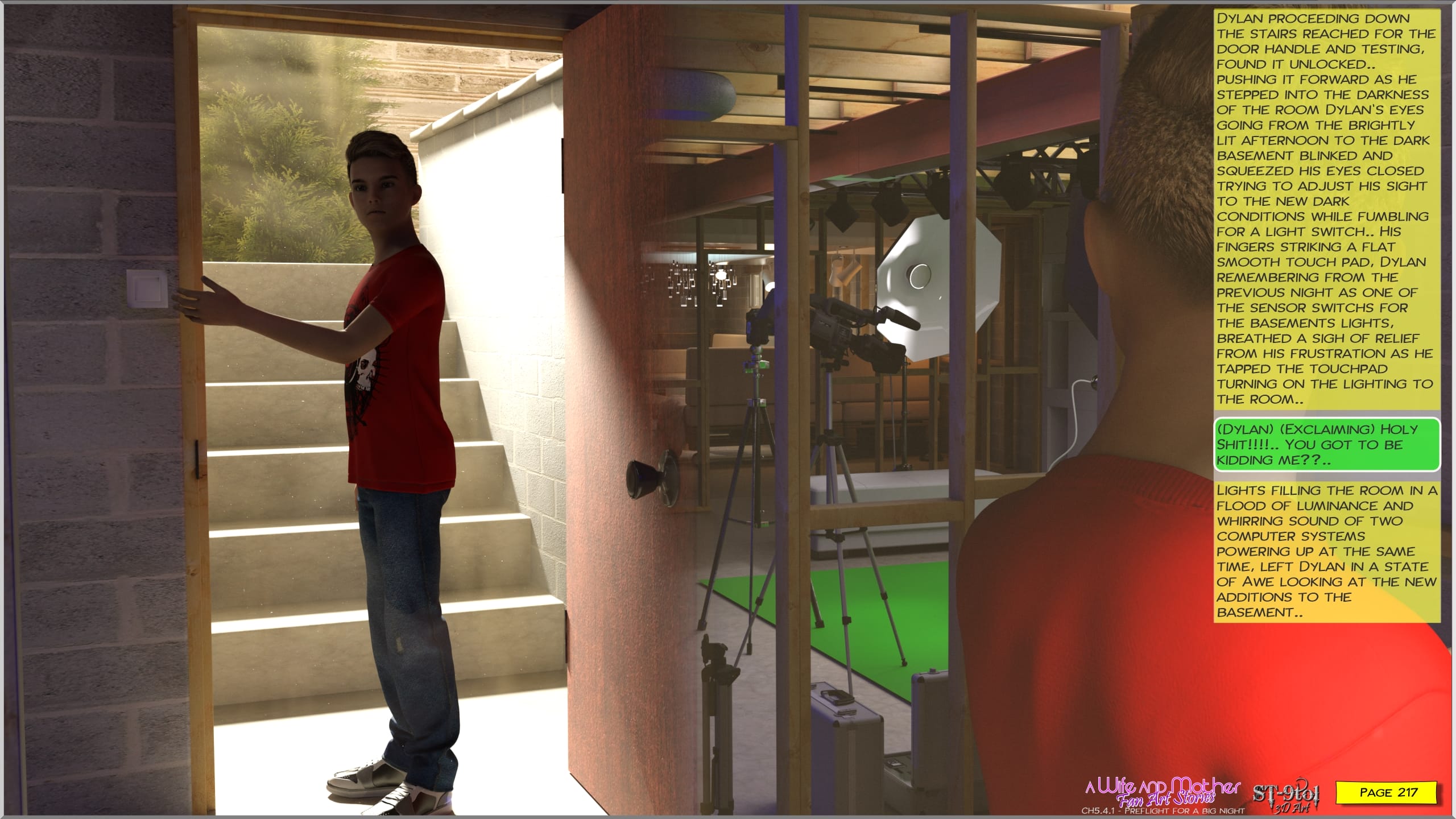 Fan Art Stories [ST-9Pol | ST9to1] 5.4.1 . Preflight For A Big Night - [ST-9Pol | ST9to1] – page 217