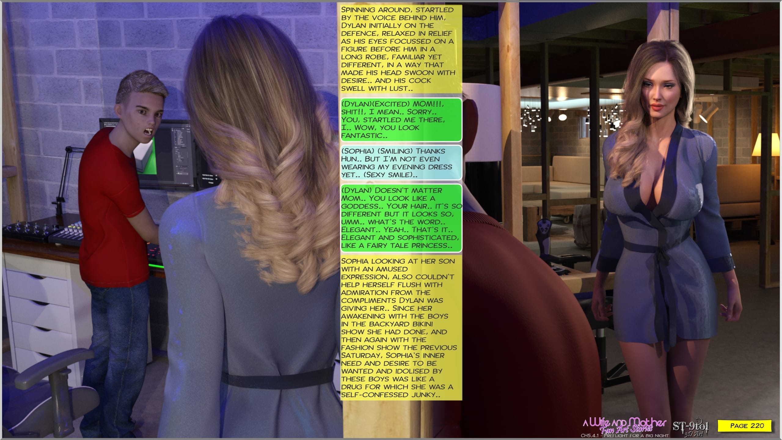 Fan Art Stories [ST-9Pol | ST9to1] 5.4.1 . Preflight For A Big Night - [ST-9Pol | ST9to1] – page 220