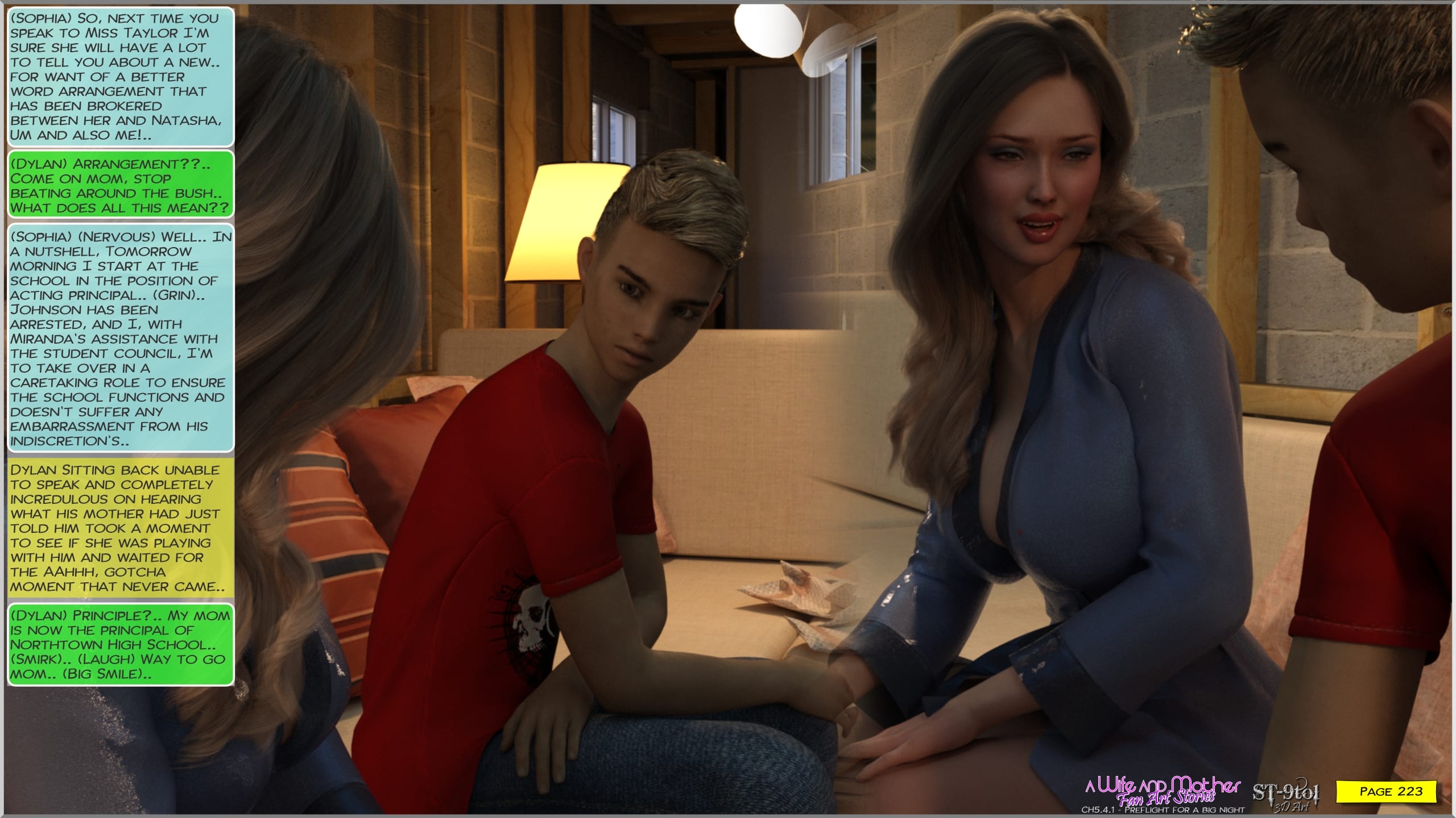 Fan Art Stories [ST-9Pol | ST9to1] 5.4.1 . Preflight For A Big Night - [ST-9Pol | ST9to1] – page 223