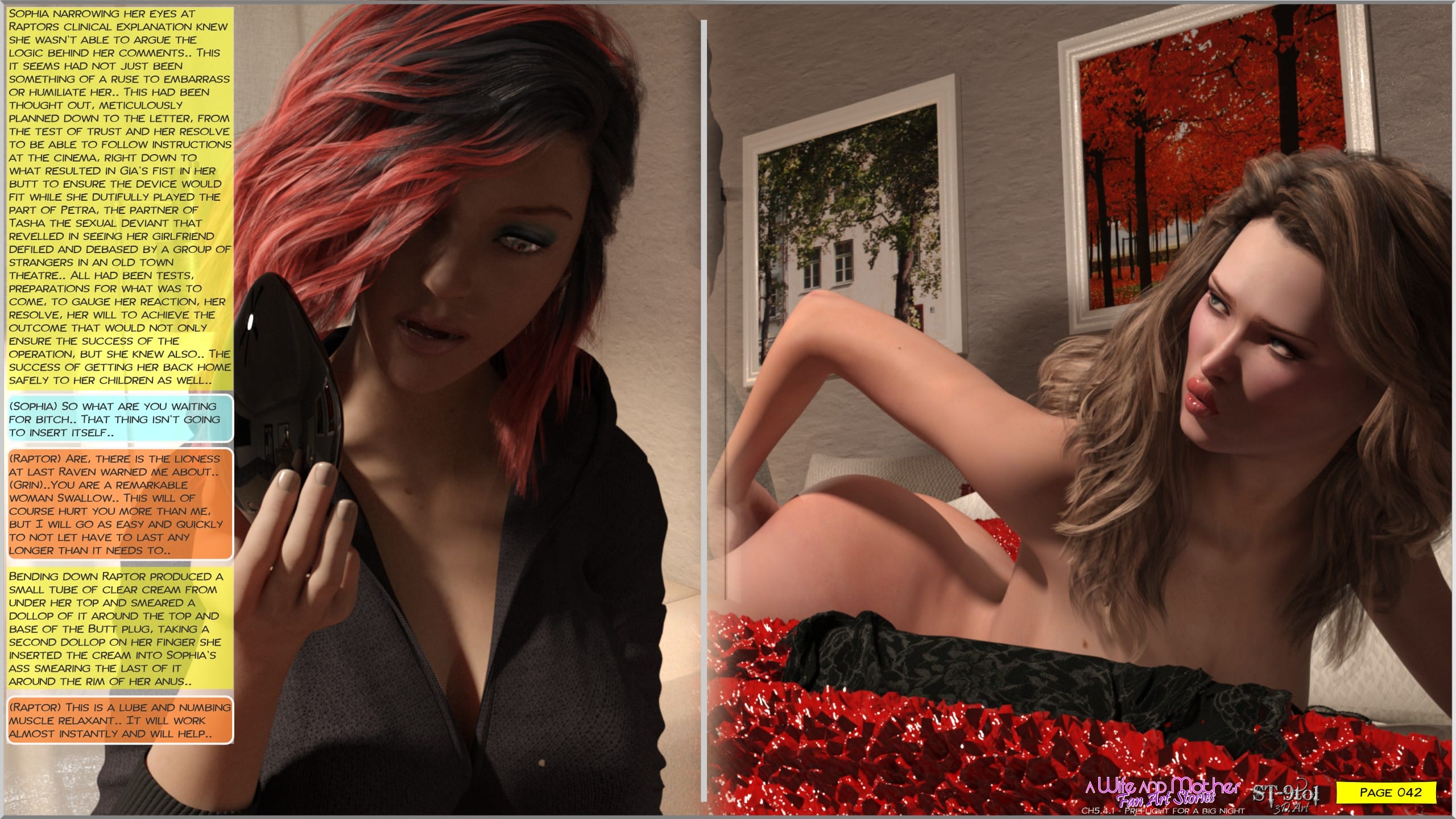 Fan Art Stories [ST-9Pol | ST9to1] 5.4.1 . Preflight For A Big Night - [ST-9Pol | ST9to1] – page 42