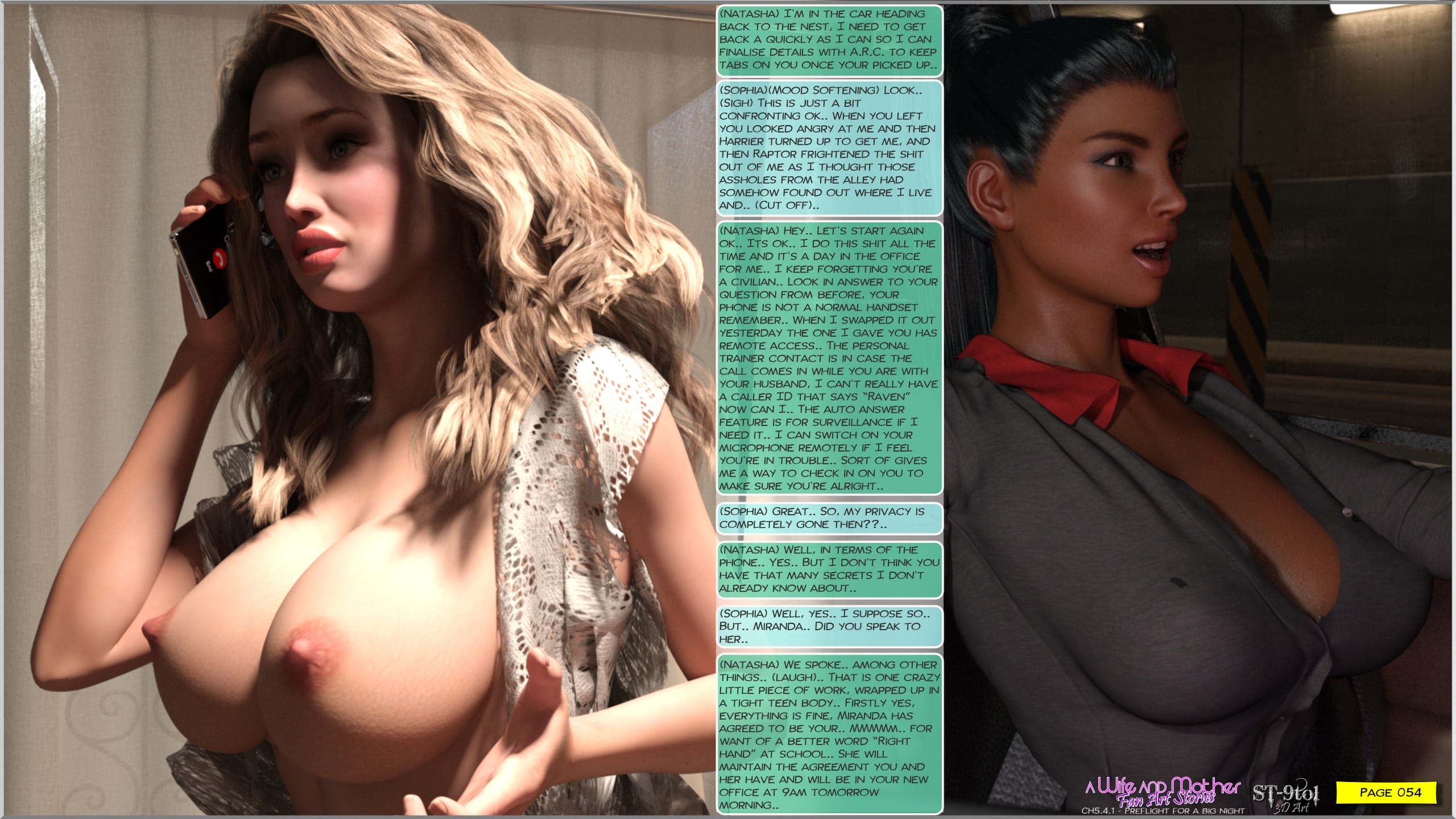 Fan Art Stories [ST-9Pol | ST9to1] 5.4.1 . Preflight For A Big Night - [ST-9Pol | ST9to1] – page 54