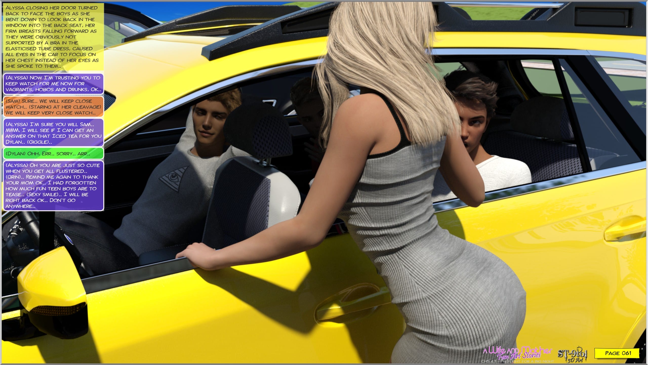 Fan Art Stories [ST-9Pol | ST9to1] 5.4.1 . Preflight For A Big Night - [ST-9Pol | ST9to1] – page 61