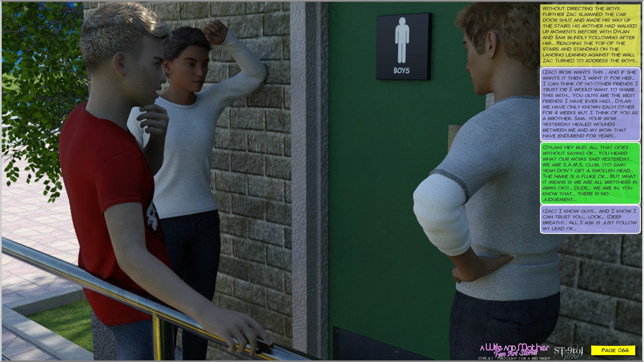 Fan Art Stories [ST-9Pol | ST9to1] 5.4.1 . Preflight For A Big Night - [ST-9Pol | ST9to1] – page 66