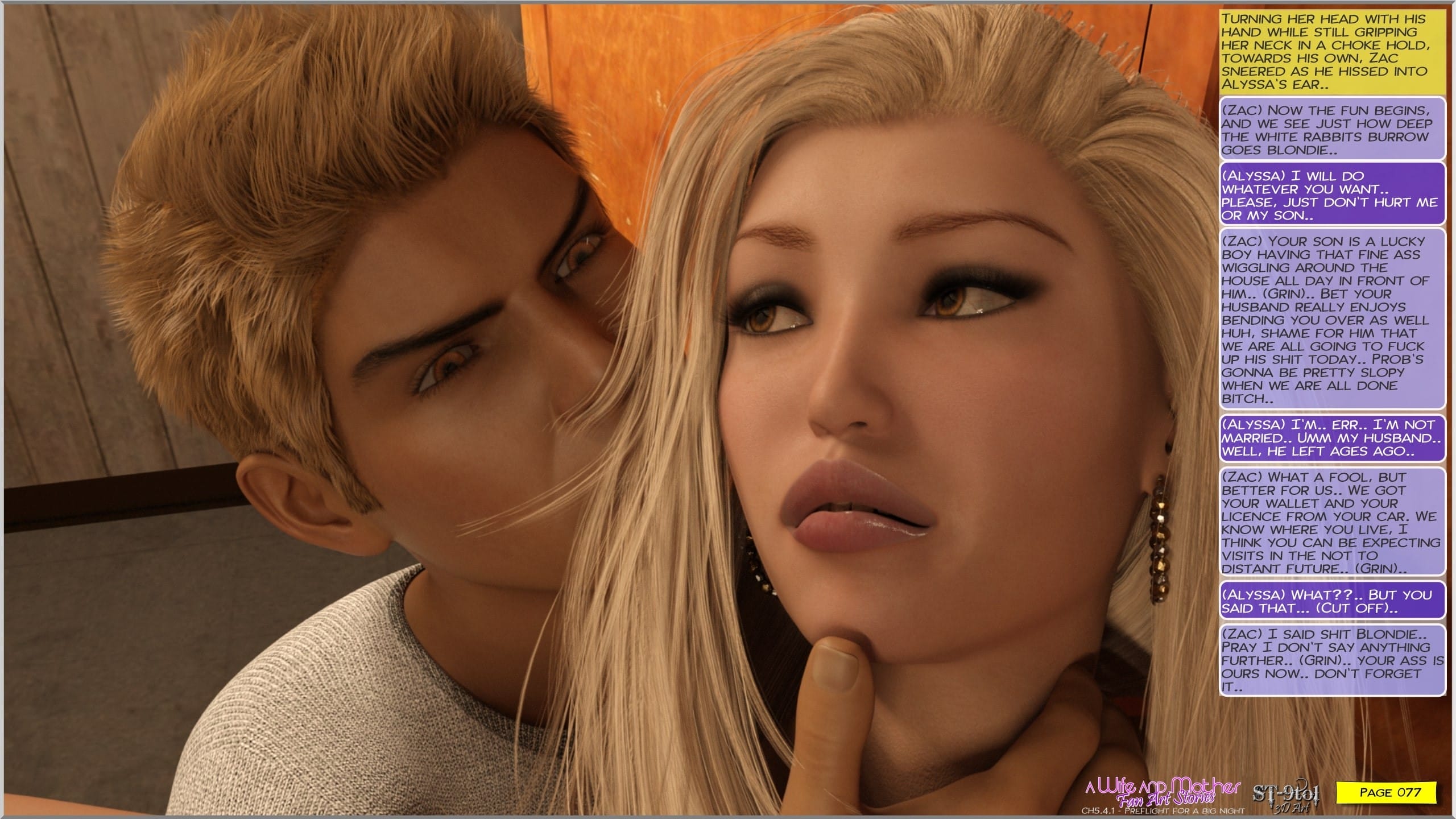 Fan Art Stories [ST-9Pol | ST9to1] 5.4.1 . Preflight For A Big Night - [ST-9Pol | ST9to1] – page 77