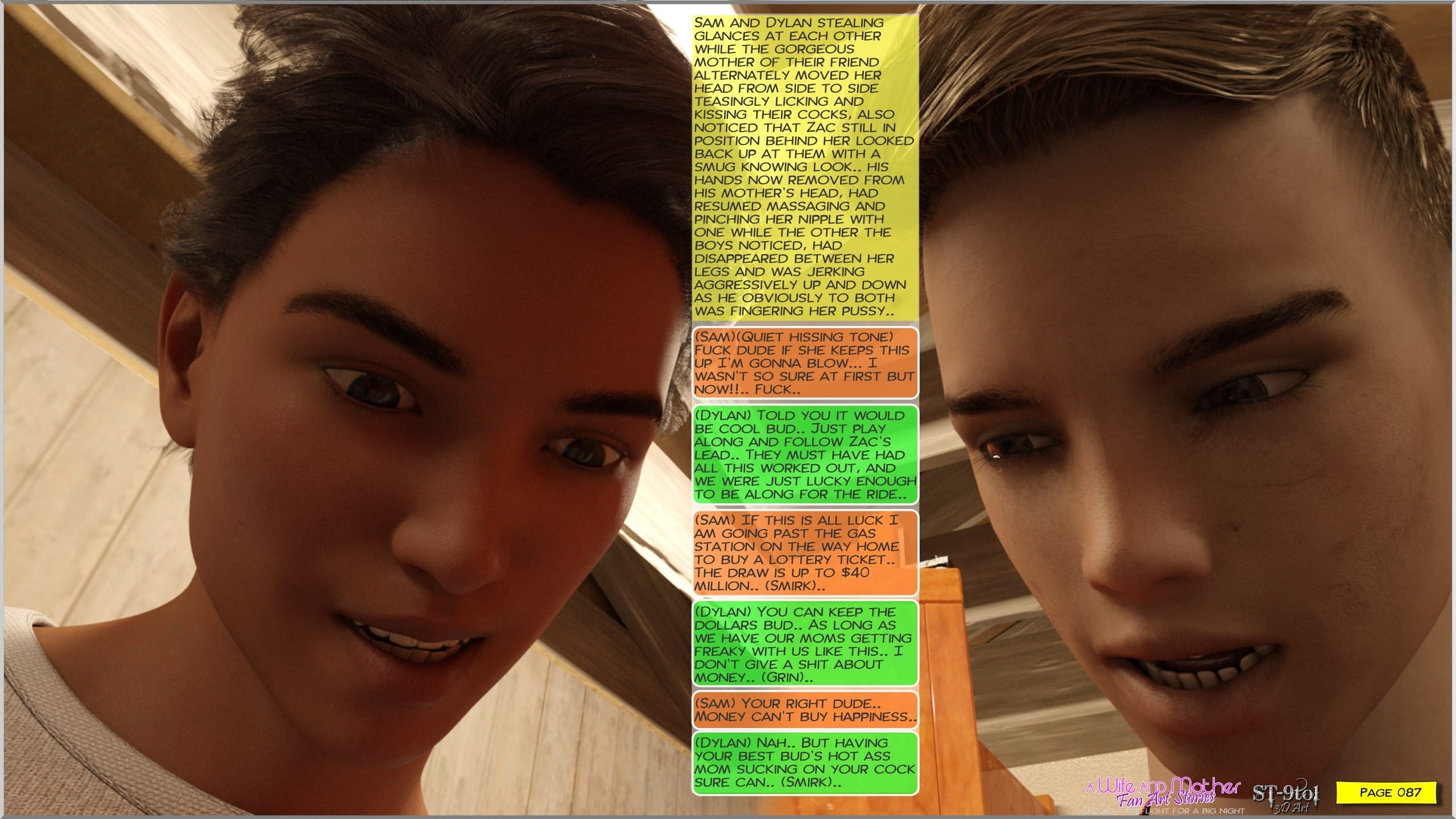 Fan Art Stories [ST-9Pol | ST9to1] 5.4.1 . Preflight For A Big Night - [ST-9Pol | ST9to1] – page 87