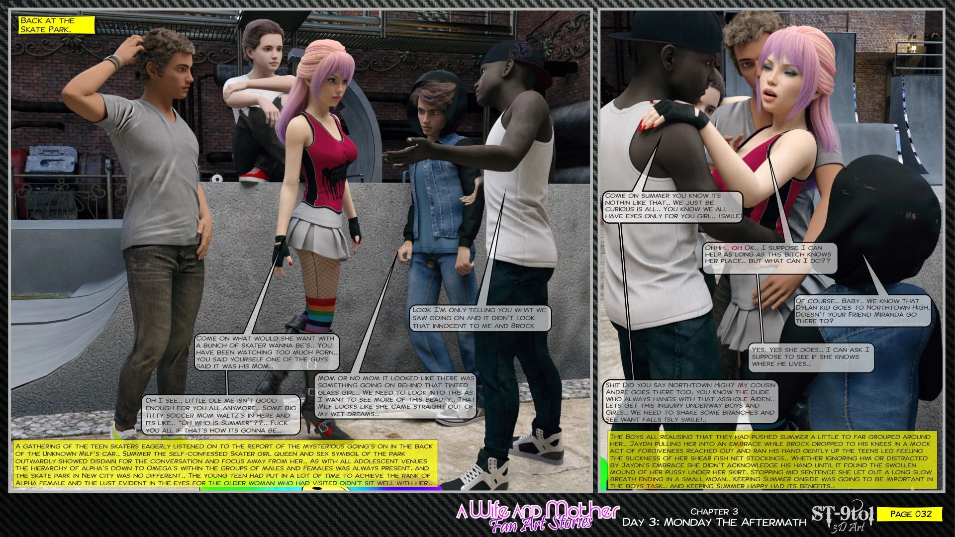 Fan Art Stories [ST-9Pol | ST9to1] 3 . Monday The Aftermath - [ST-9Pol] – page 32