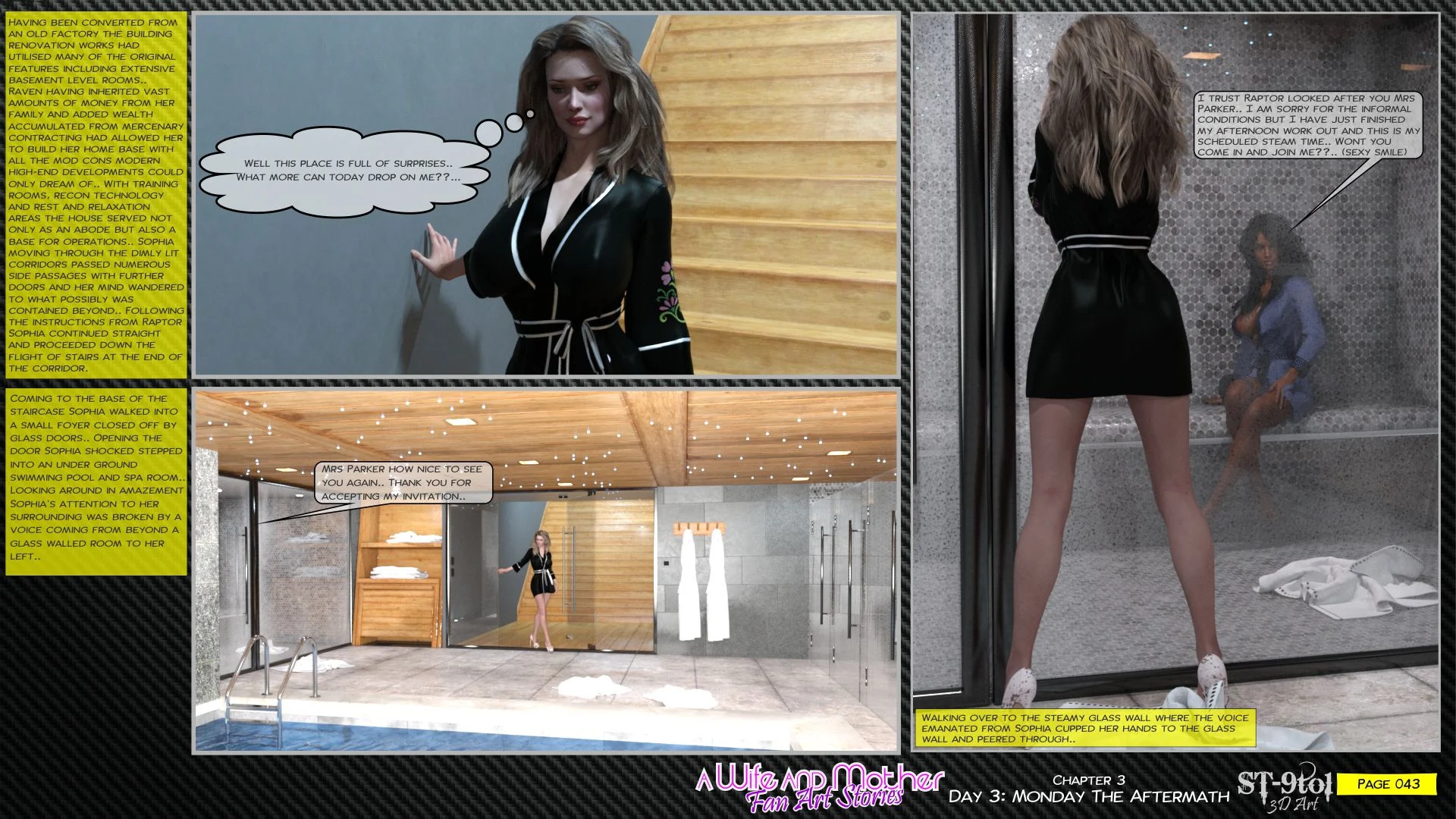 Fan Art Stories [ST-9Pol | ST9to1] 3 . Monday The Aftermath - [ST-9Pol] – page 43