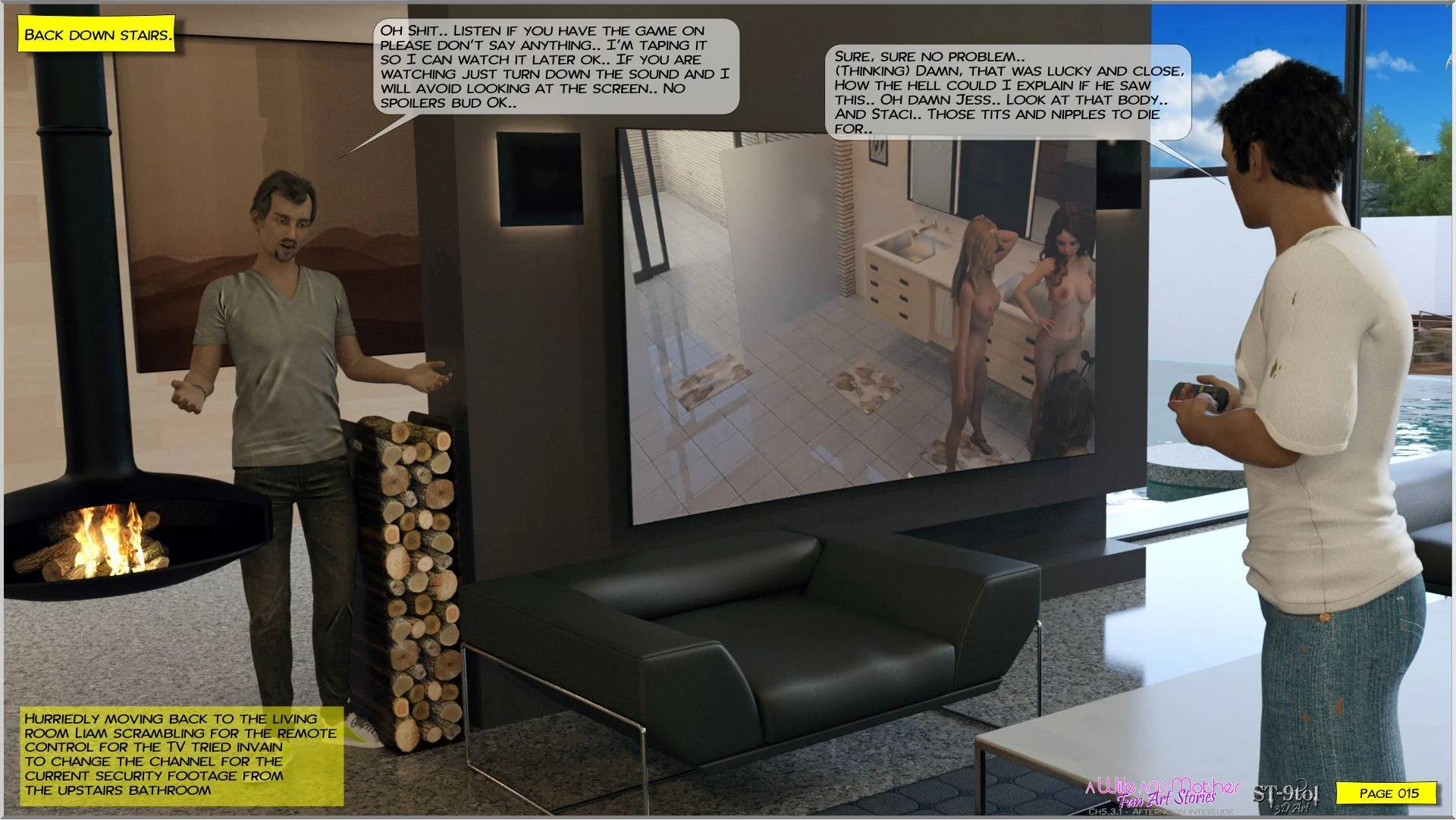 Fan Art Stories [ST-9Pol | ST9to1] 5.3.1 - Afternoon Interlude - [ST-9Pol | ST9to1] – page 15