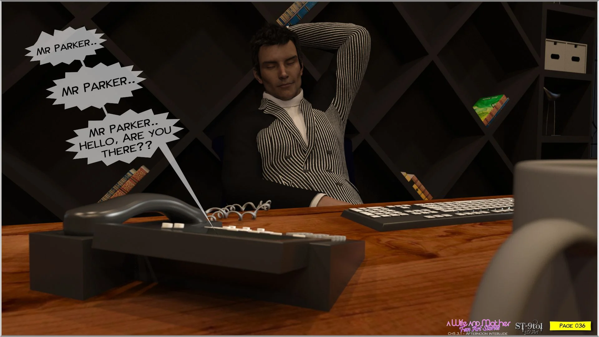 Fan Art Stories [ST-9Pol | ST9to1] 5.3.1 - Afternoon Interlude - [ST-9Pol | ST9to1] – page 36