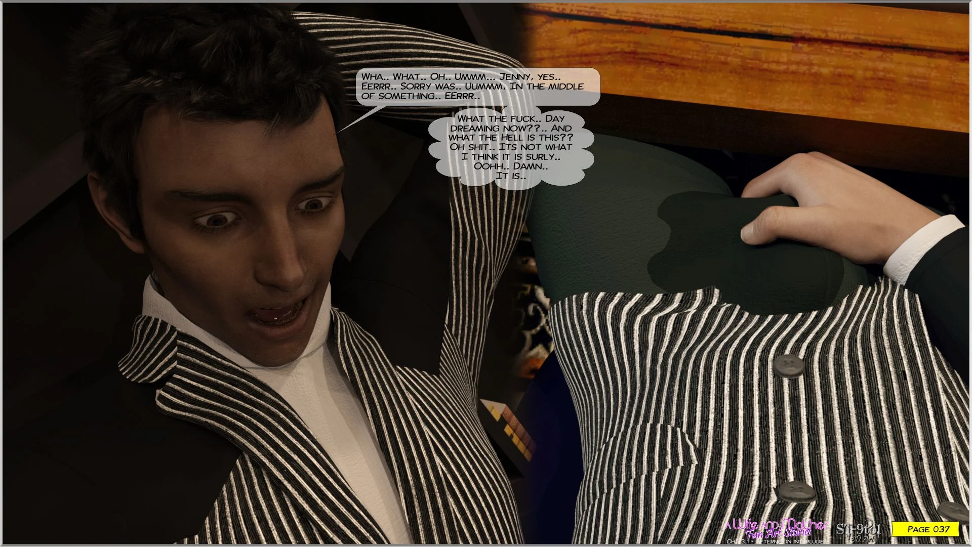 Fan Art Stories [ST-9Pol | ST9to1] 5.3.1 - Afternoon Interlude - [ST-9Pol | ST9to1] – page 37
