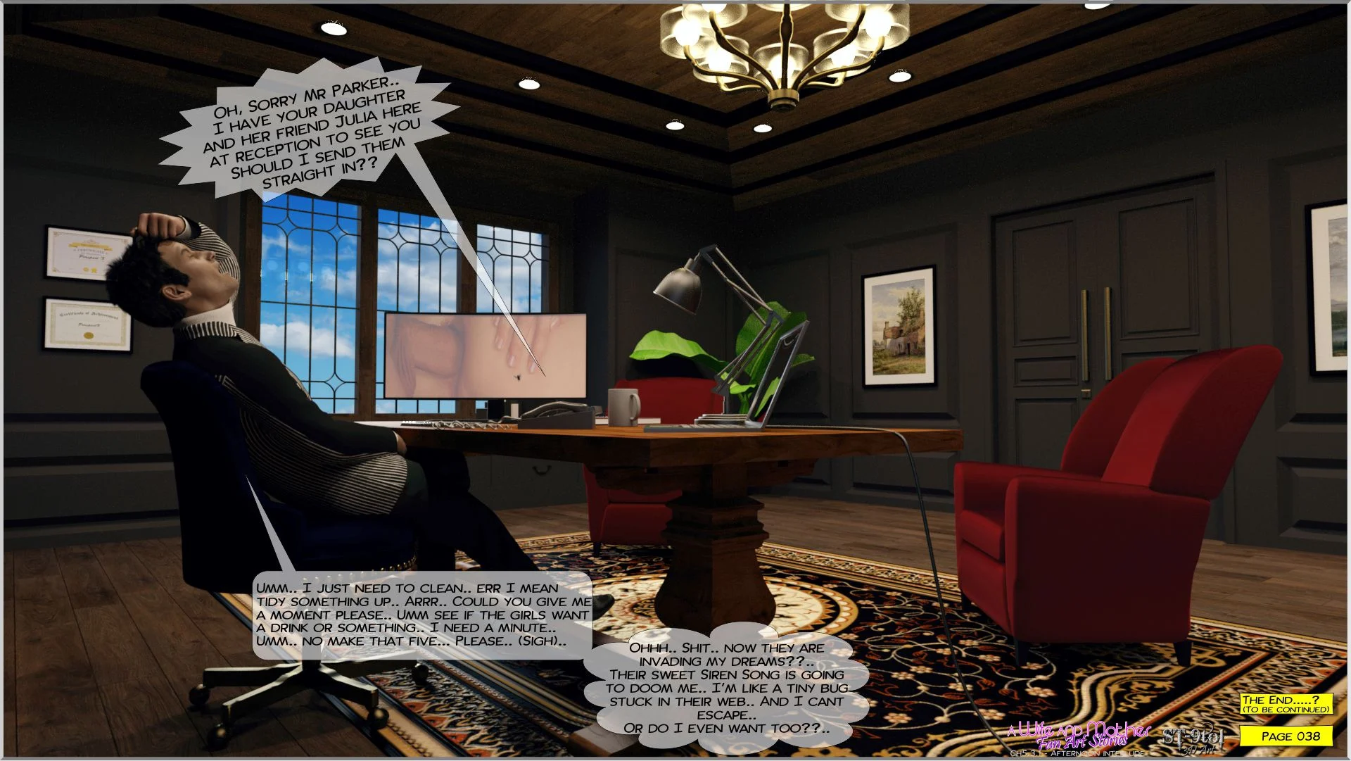 Fan Art Stories [ST-9Pol | ST9to1] 5.3.1 - Afternoon Interlude - [ST-9Pol | ST9to1] – page 38