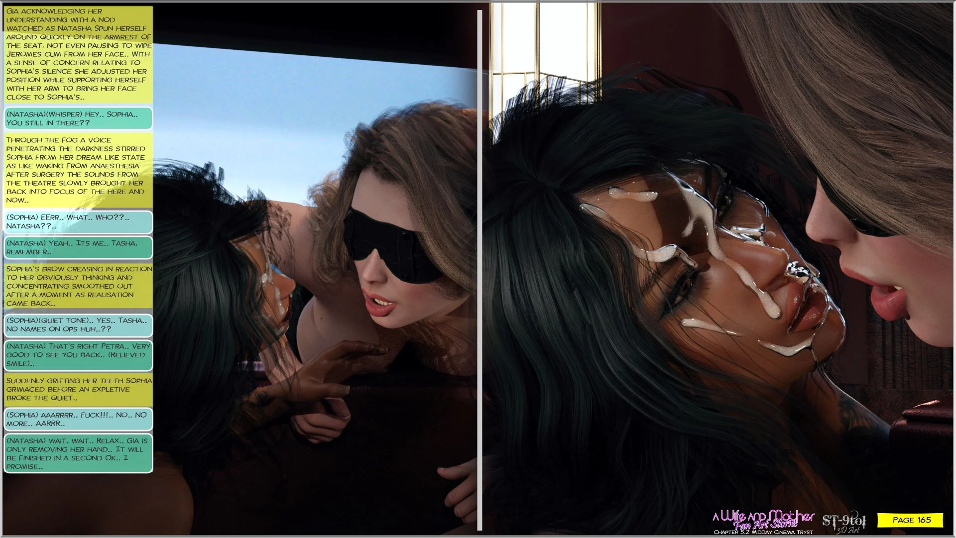 Fan Art Stories [ST-9Pol | ST9to1] 5.2 . Midday Cinema Tryst - [ST-9Pol] – page 165