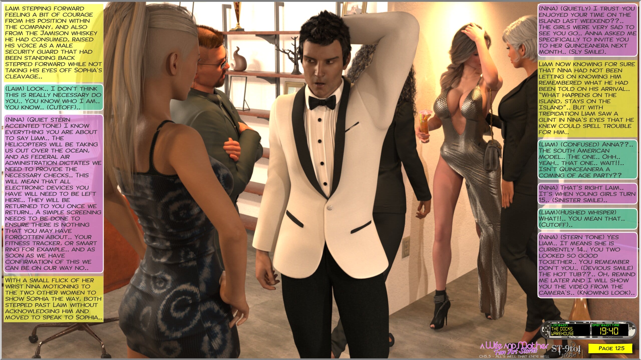 Fan Art Stories [ST-9Pol | ST9to1] 5.5 . Alls Well That Ends Well - [ST-9Pol | ST9to1] – page 125