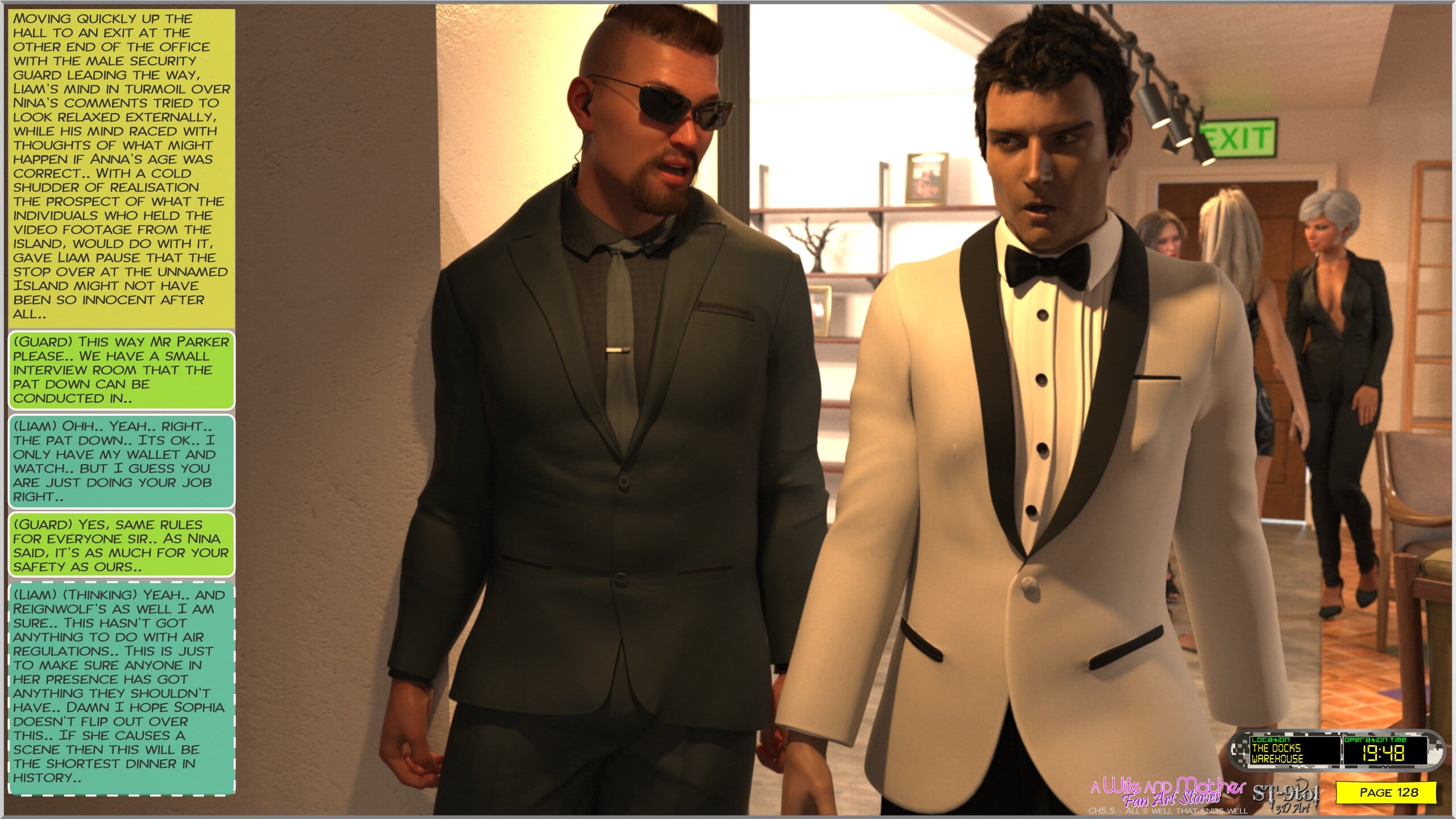 Fan Art Stories [ST-9Pol | ST9to1] 5.5 . Alls Well That Ends Well - [ST-9Pol | ST9to1] – page 128
