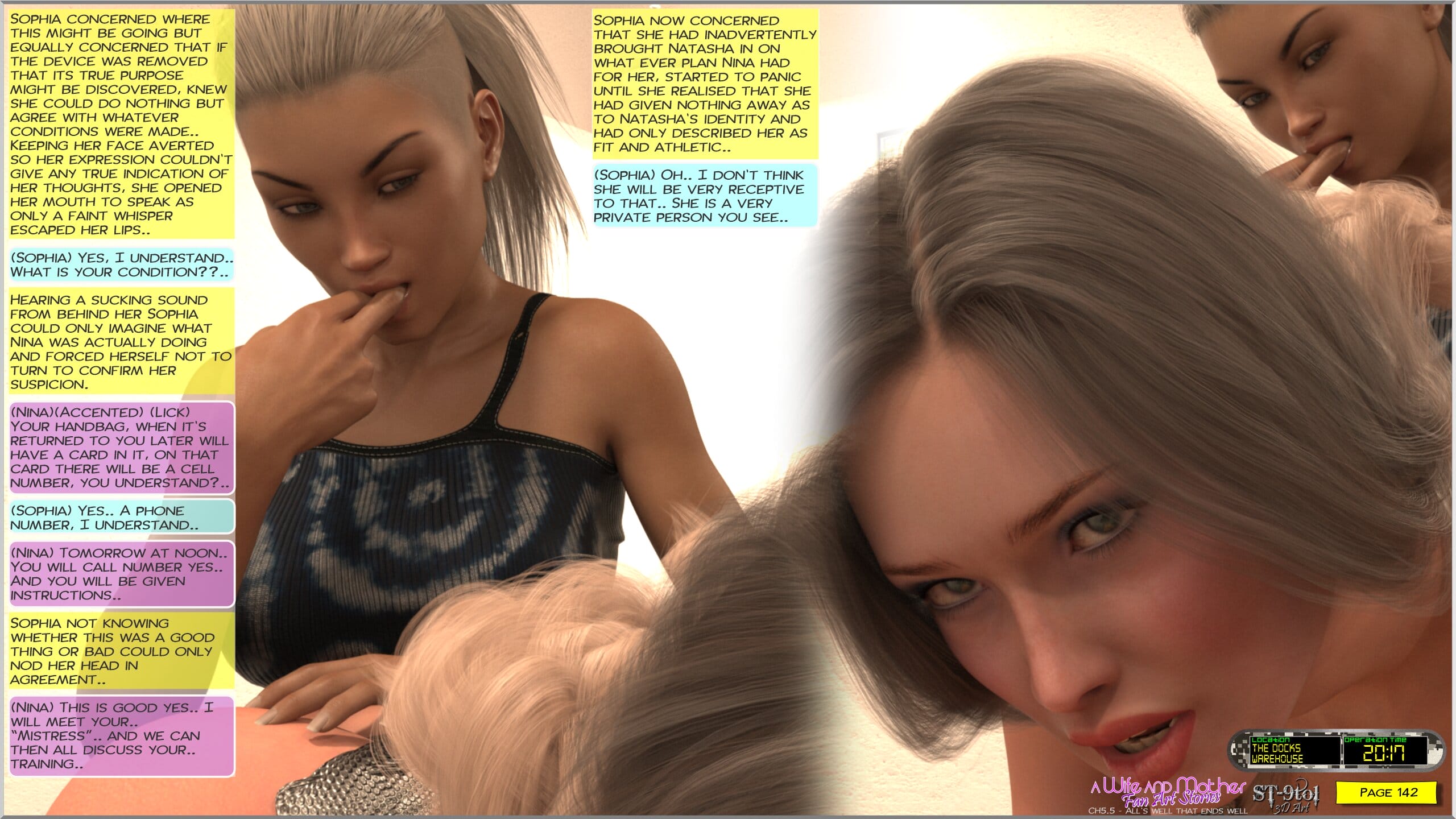 Fan Art Stories [ST-9Pol | ST9to1] 5.5 . Alls Well That Ends Well - [ST-9Pol | ST9to1] – page 142