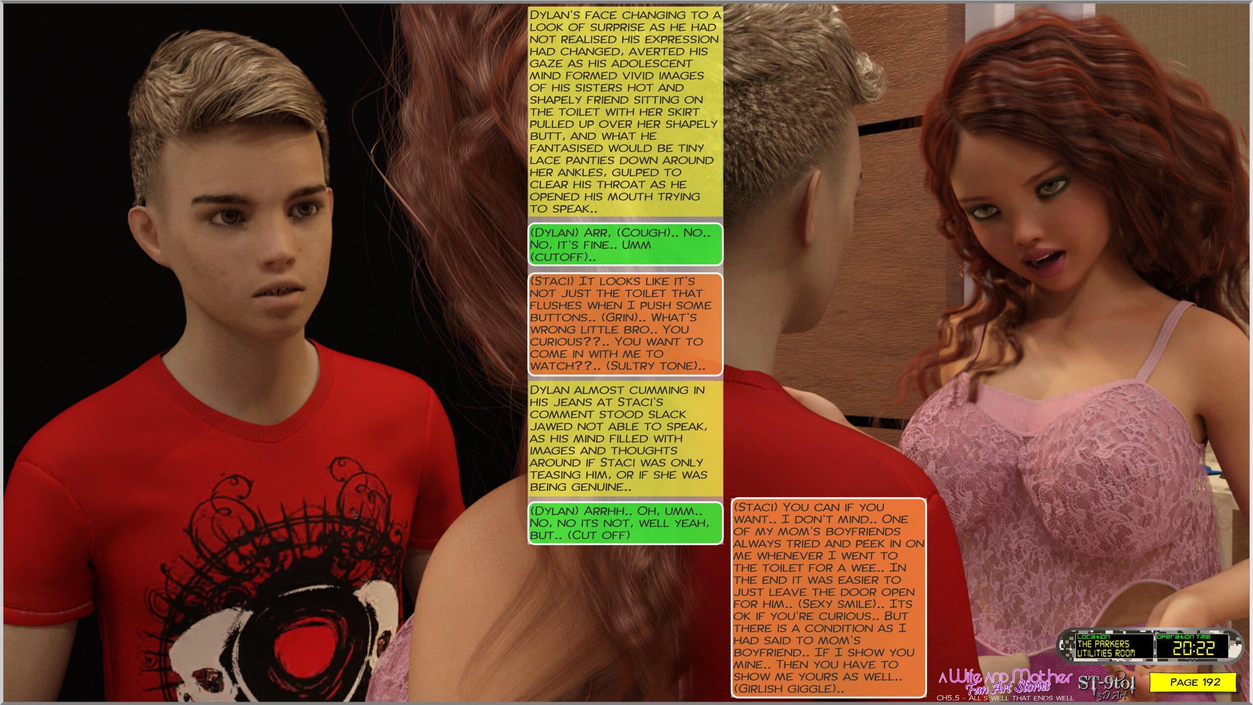Fan Art Stories [ST-9Pol | ST9to1] 5.5 . Alls Well That Ends Well - [ST-9Pol | ST9to1] – page 192