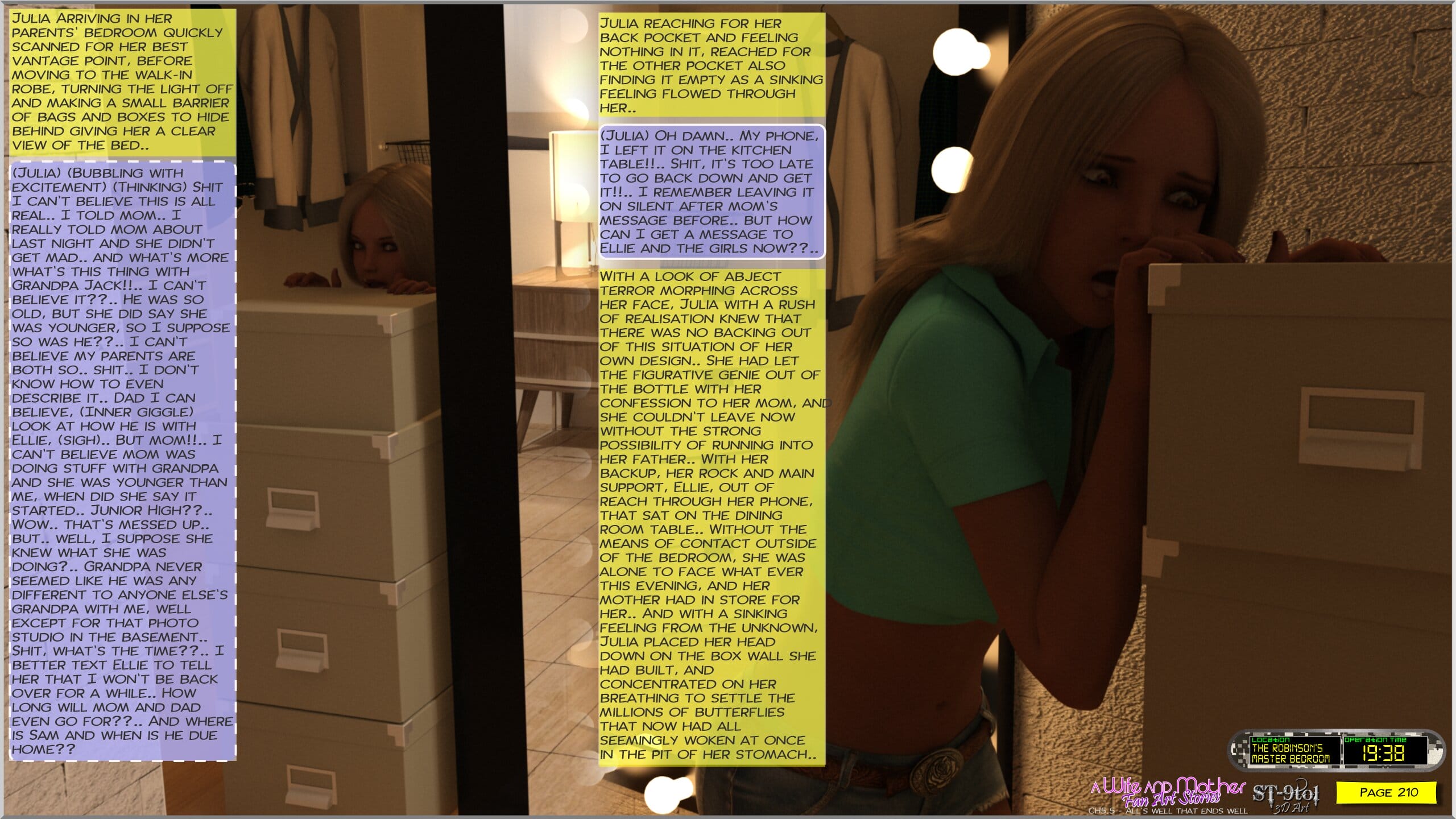 Fan Art Stories [ST-9Pol | ST9to1] 5.5 . Alls Well That Ends Well - [ST-9Pol | ST9to1] – page 210