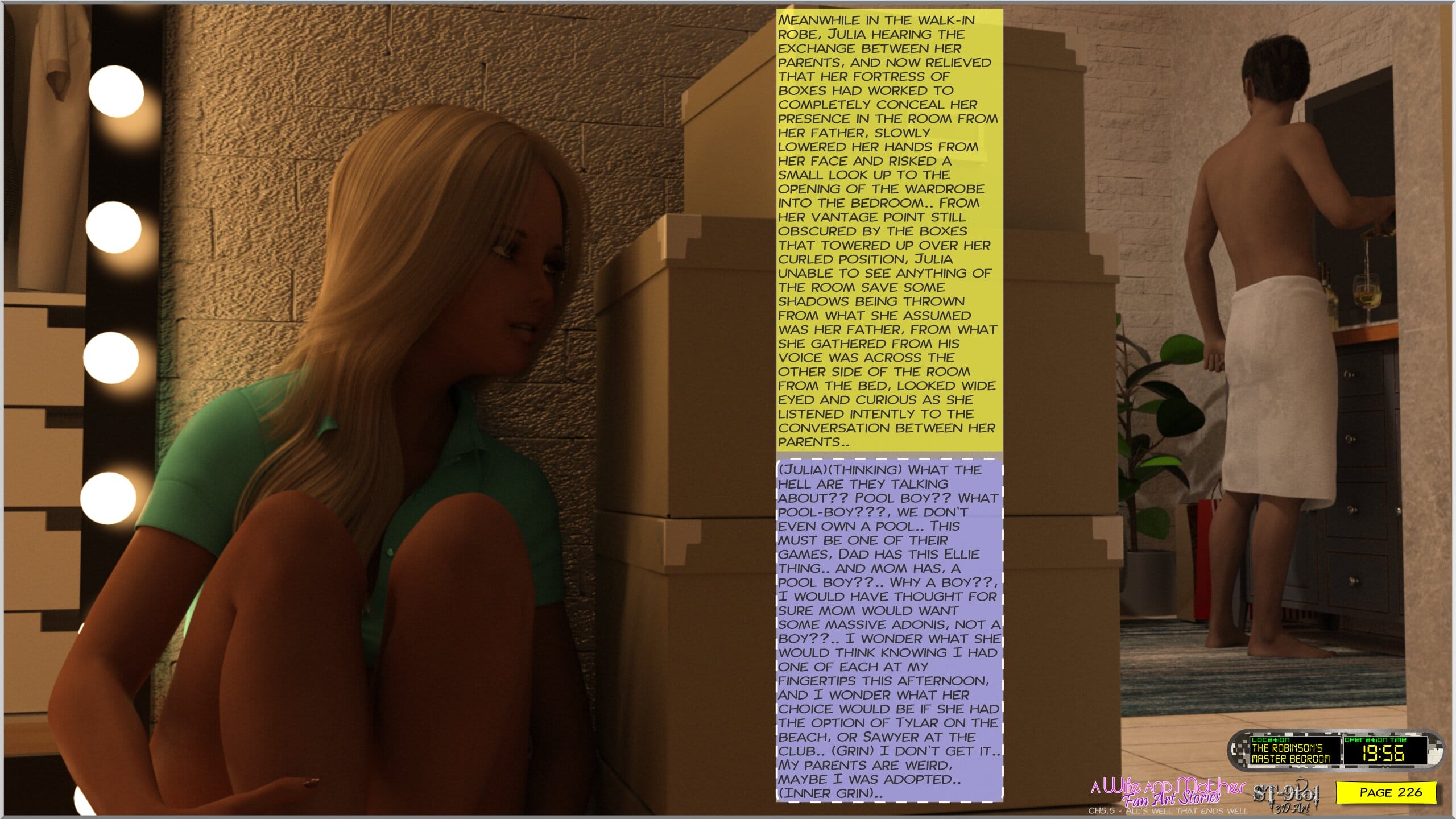 Fan Art Stories [ST-9Pol | ST9to1] 5.5 . Alls Well That Ends Well - [ST-9Pol | ST9to1] – page 226