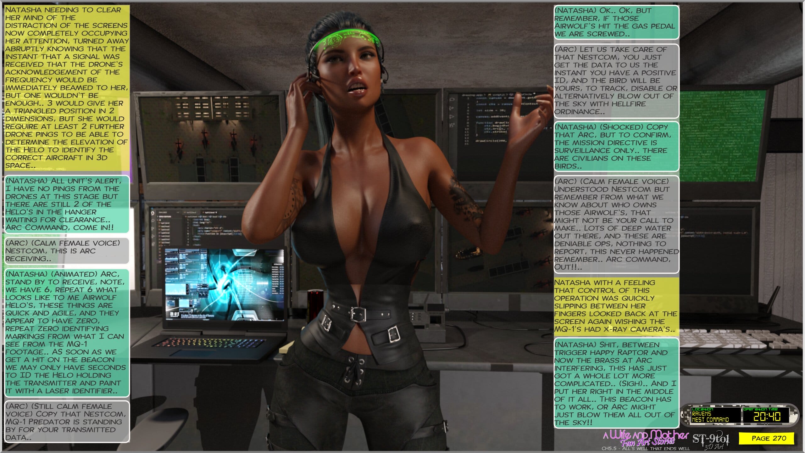 Fan Art Stories [ST-9Pol | ST9to1] 5.5 . Alls Well That Ends Well - [ST-9Pol | ST9to1] – page 270