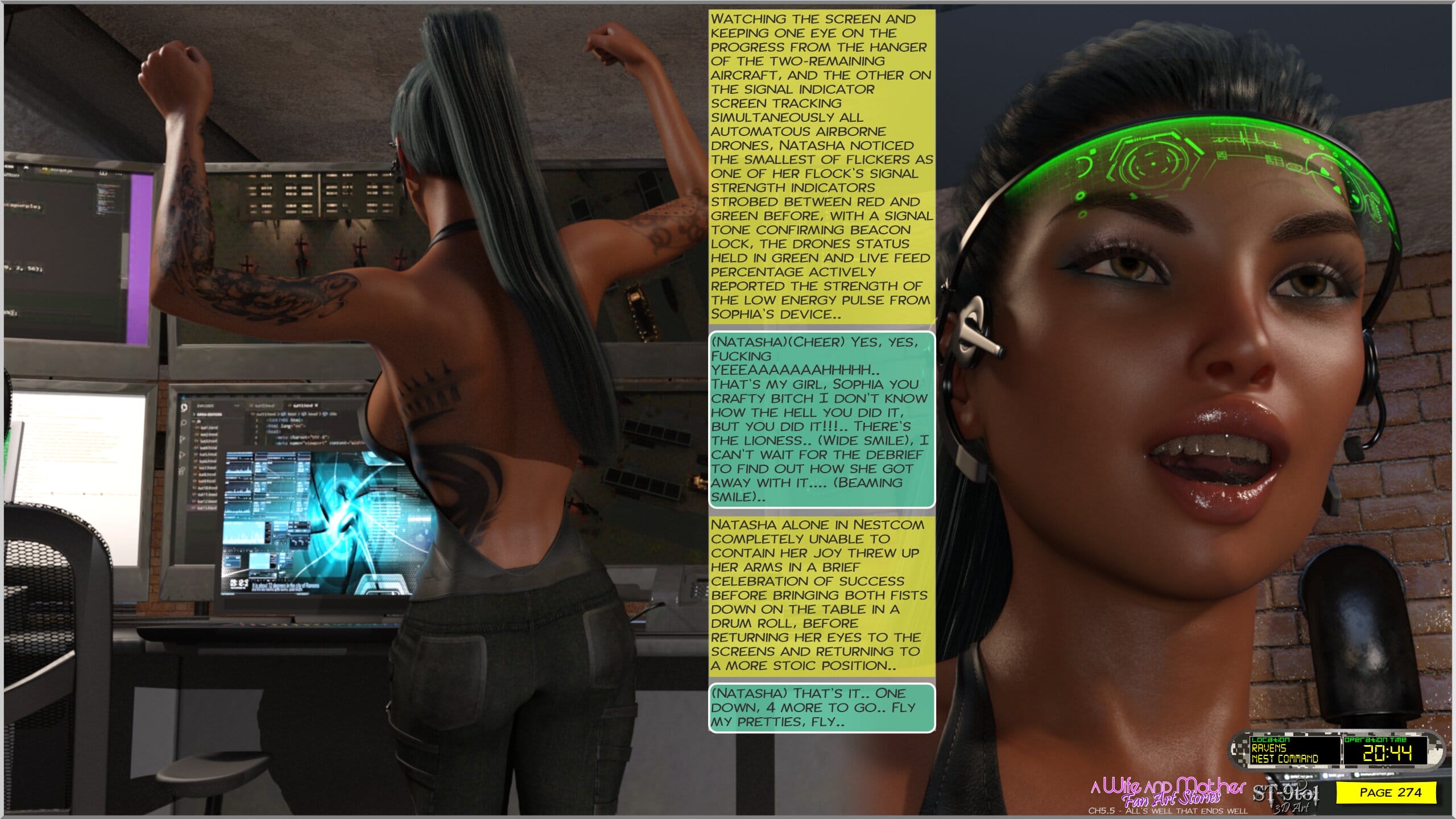 Fan Art Stories [ST-9Pol | ST9to1] 5.5 . Alls Well That Ends Well - [ST-9Pol | ST9to1] – page 274