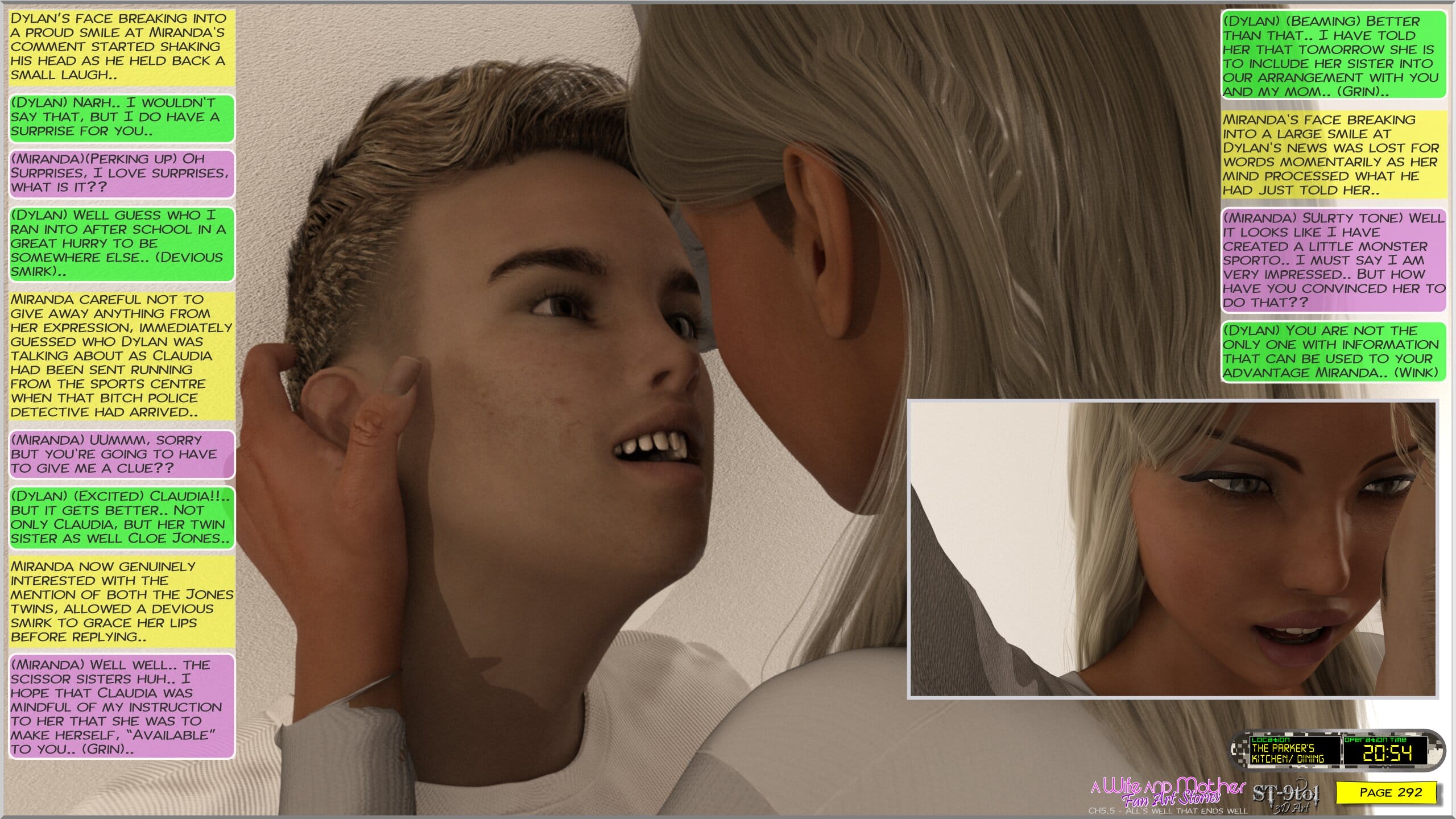 Fan Art Stories [ST-9Pol | ST9to1] 5.5 . Alls Well That Ends Well - [ST-9Pol | ST9to1] – page 292
