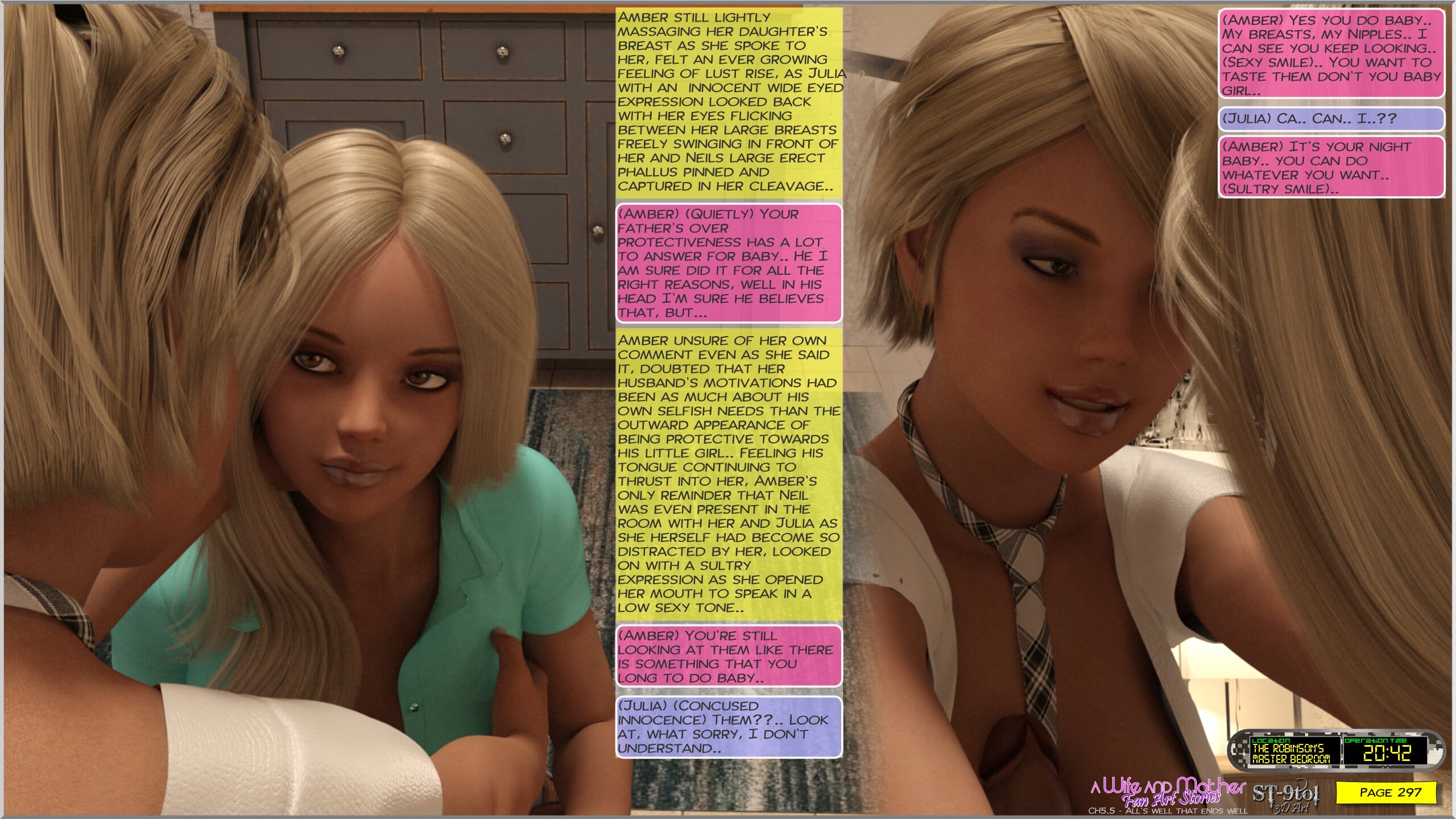 Fan Art Stories [ST-9Pol | ST9to1] 5.5 . Alls Well That Ends Well - [ST-9Pol | ST9to1] – page 297