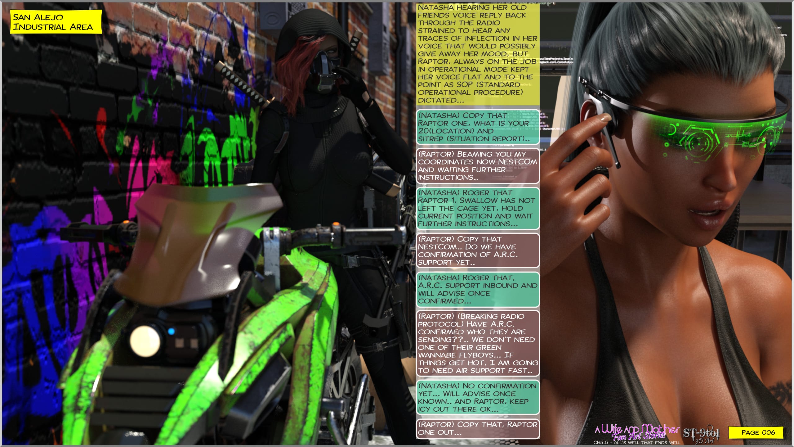 Fan Art Stories [ST-9Pol | ST9to1] 5.5 . Alls Well That Ends Well - [ST-9Pol | ST9to1] – page 6