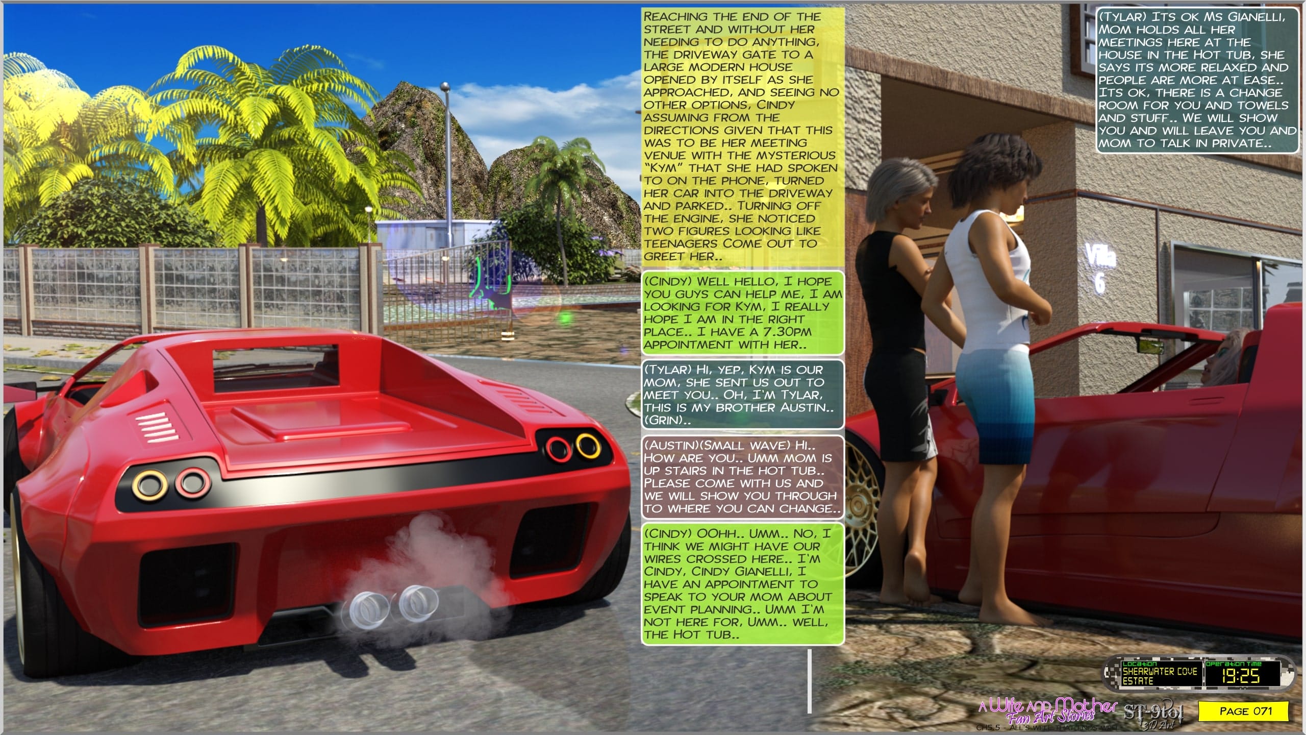 Fan Art Stories [ST-9Pol | ST9to1] 5.5 . Alls Well That Ends Well - [ST-9Pol | ST9to1] – page 71