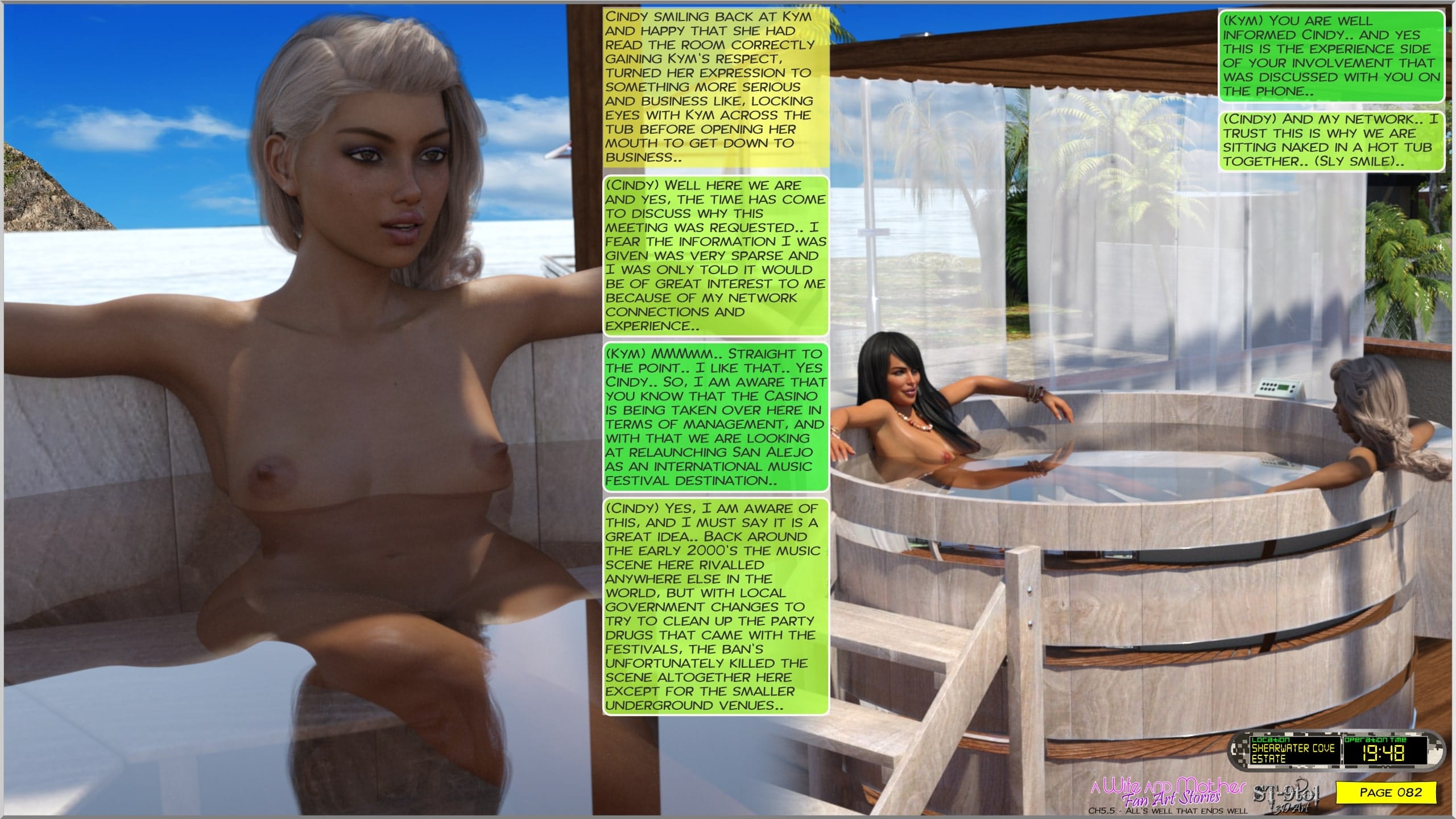 Fan Art Stories [ST-9Pol | ST9to1] 5.5 . Alls Well That Ends Well - [ST-9Pol | ST9to1] – page 82