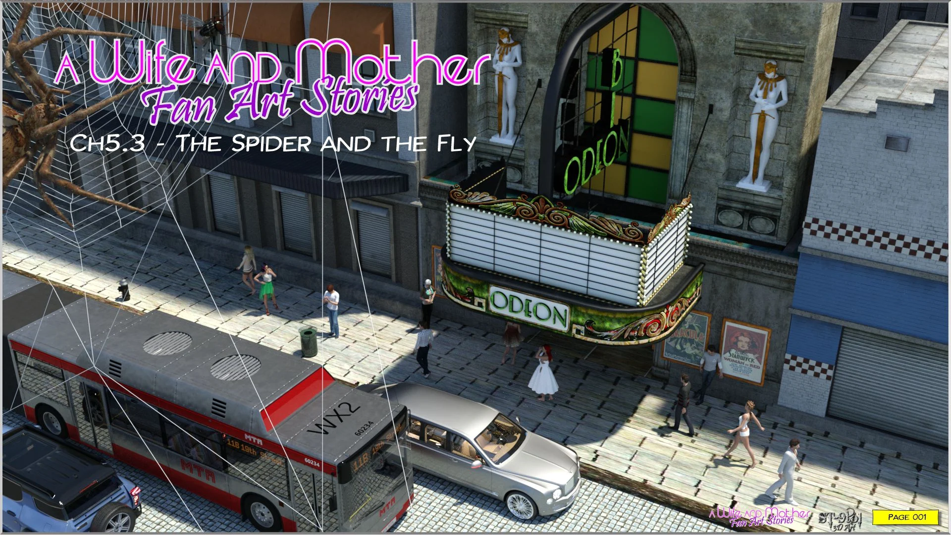Fan Art Stories [ST-9Pol | ST9to1] 5.3 . The Spider And The Fly - [ST-9Pol | ST9to1] – page 1