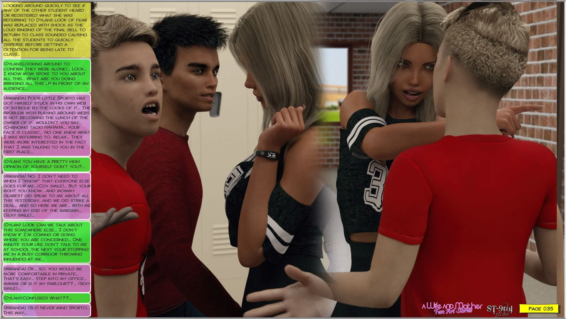 Fan Art Stories [ST-9Pol | ST9to1] 5.3 . The Spider And The Fly - [ST-9Pol | ST9to1] – page 35