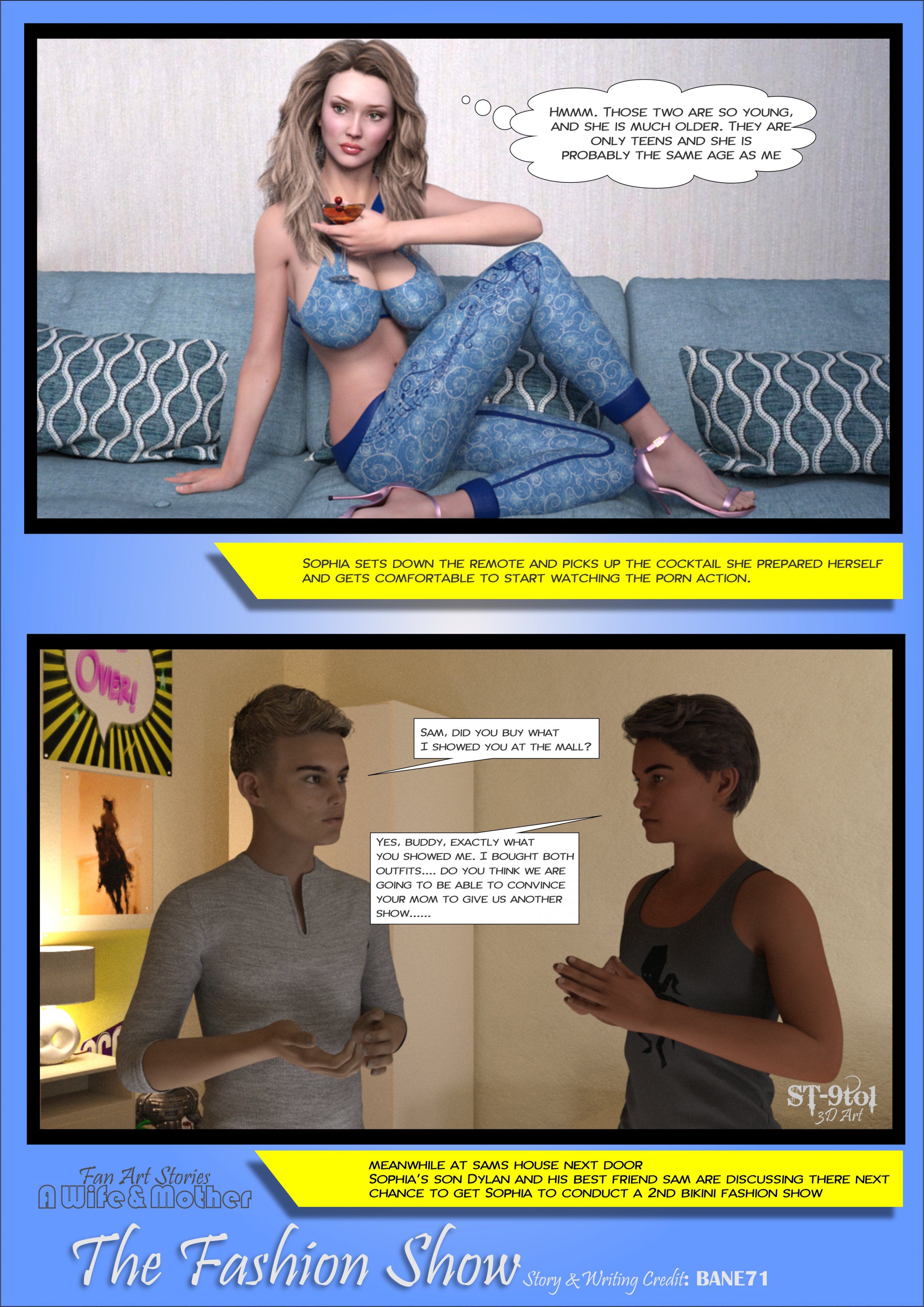 Fan Art Stories [ST-9Pol | ST9to1] 1 . The Fashion Show - [ST-9Pol] – page 2