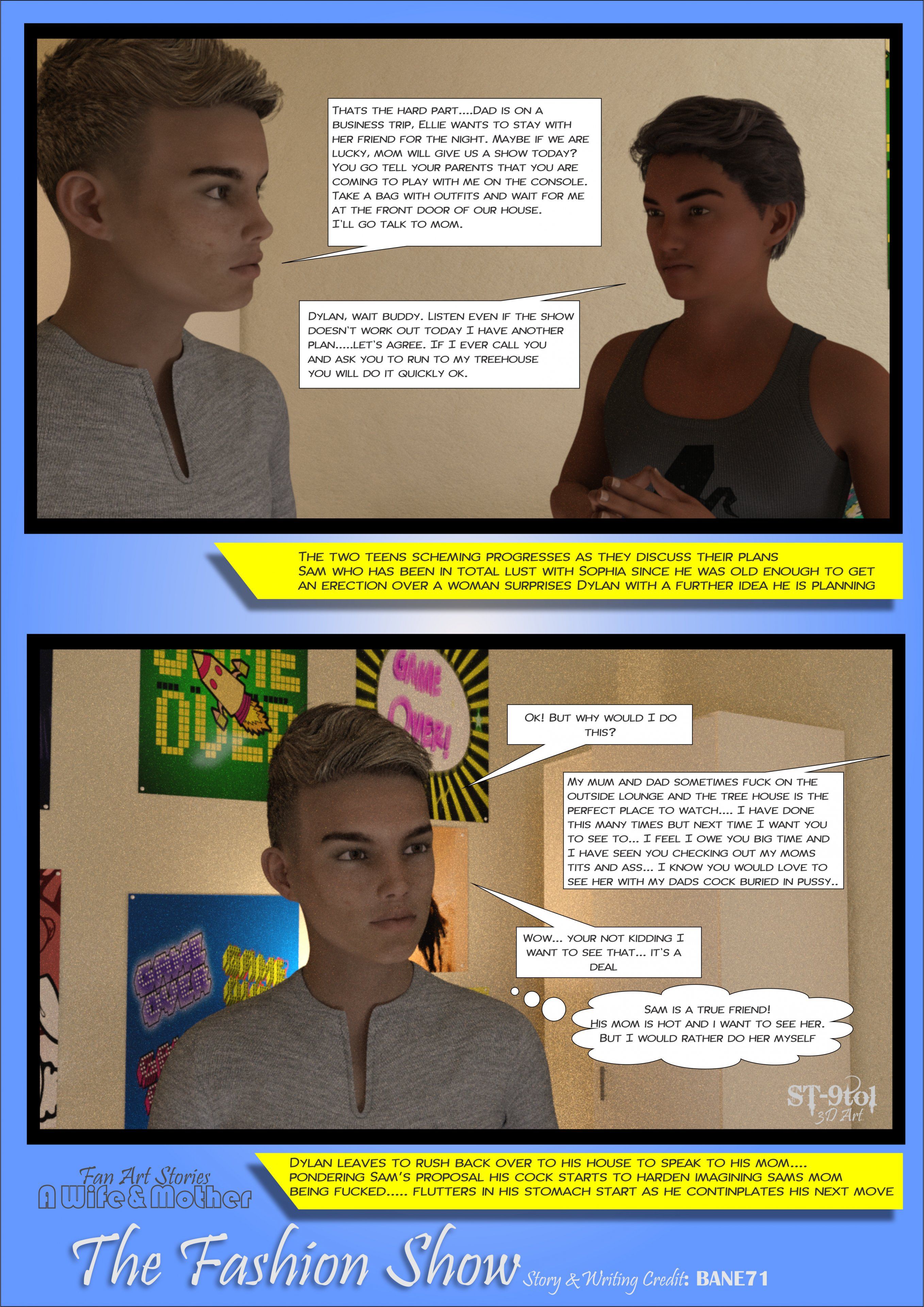 Fan Art Stories [ST-9Pol | ST9to1] 1 . The Fashion Show - [ST-9Pol] – page 3